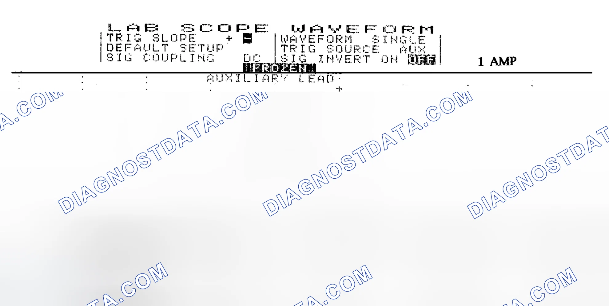 Scheme 20: Single Injector w/Normal Current Flow - Current Pattern