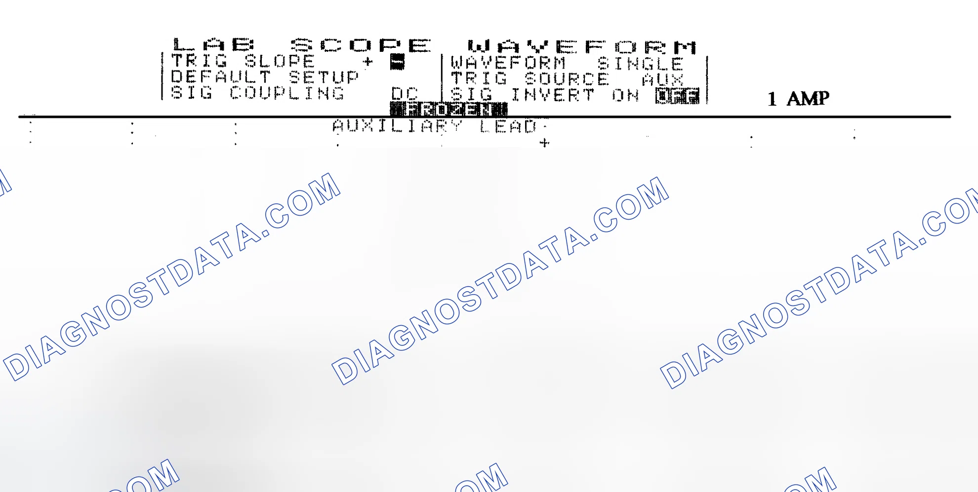 Scheme 20: Single Injector w/Normal Current Flow - Current Pattern