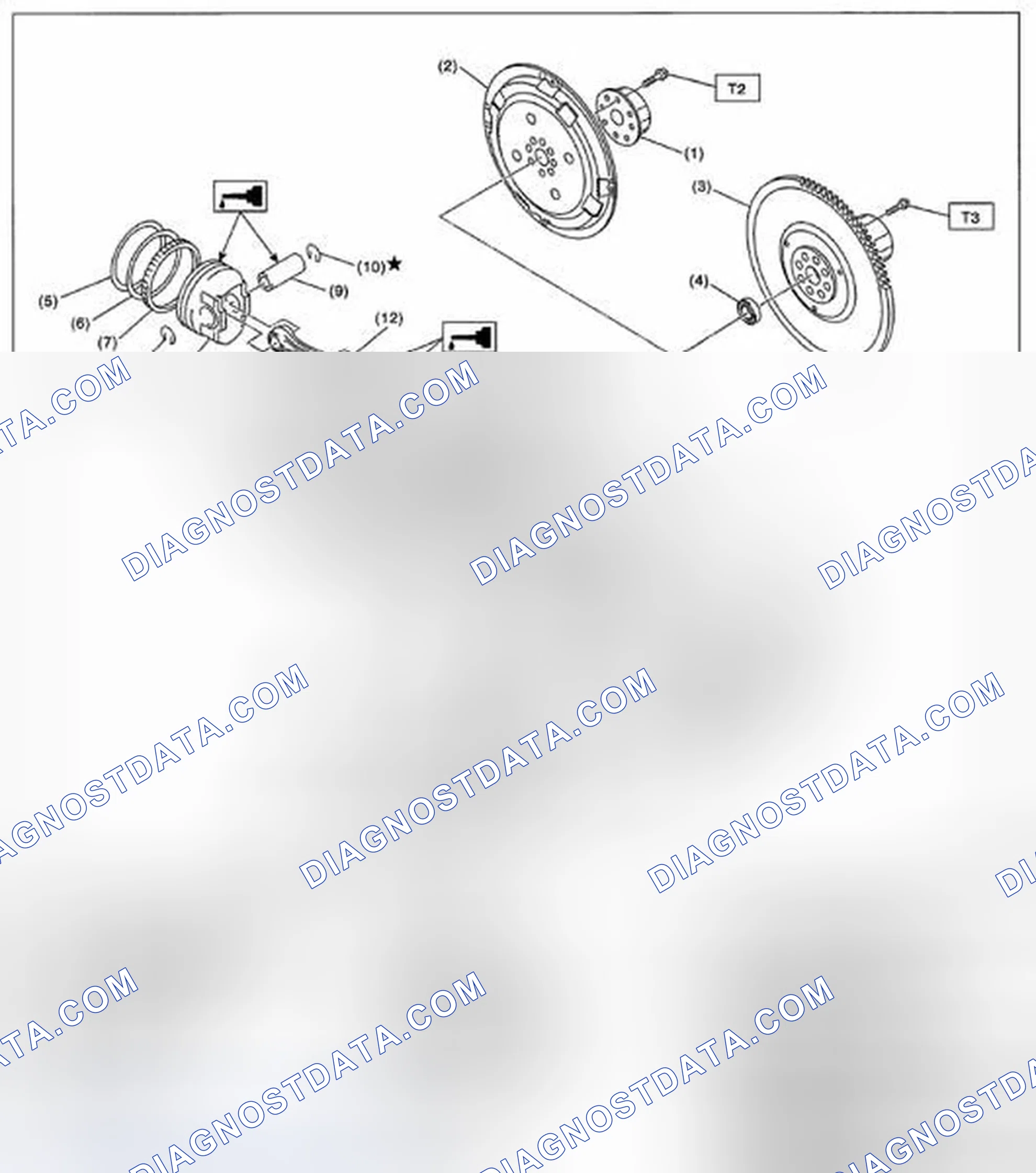 Scheme 7: CRANKSHAFT AND PISTON