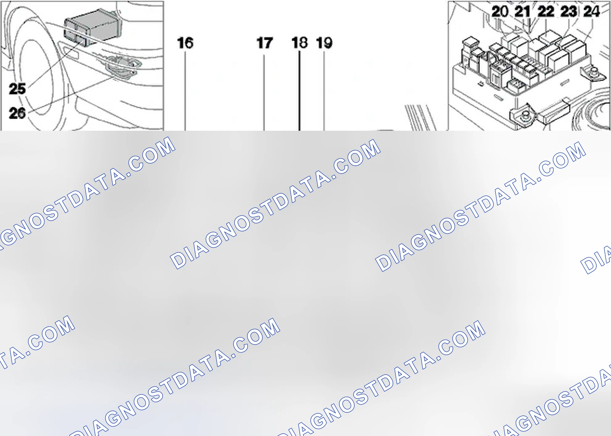 Scheme 82: Engine compartment