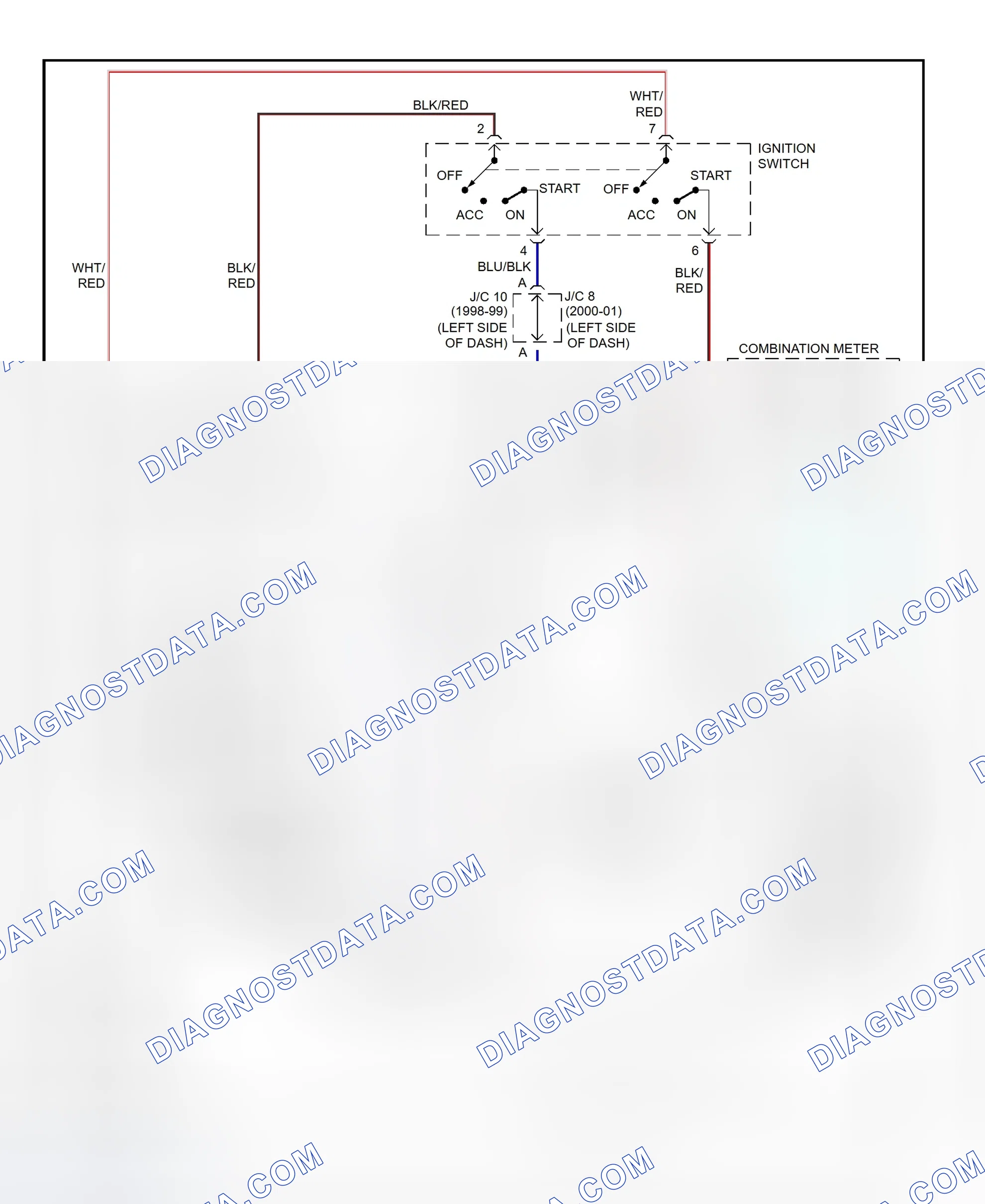 Scheme 9: Charging System Wiring Diagram (Lexus LX470)