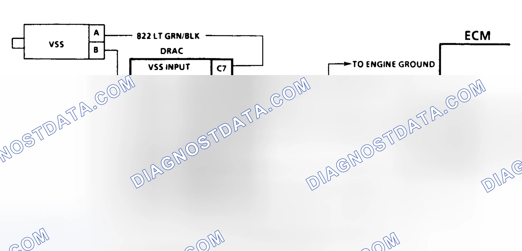 Scheme 88: Code 24 Schematic (4.3L Turbo) Vehicle Speed Sensor
