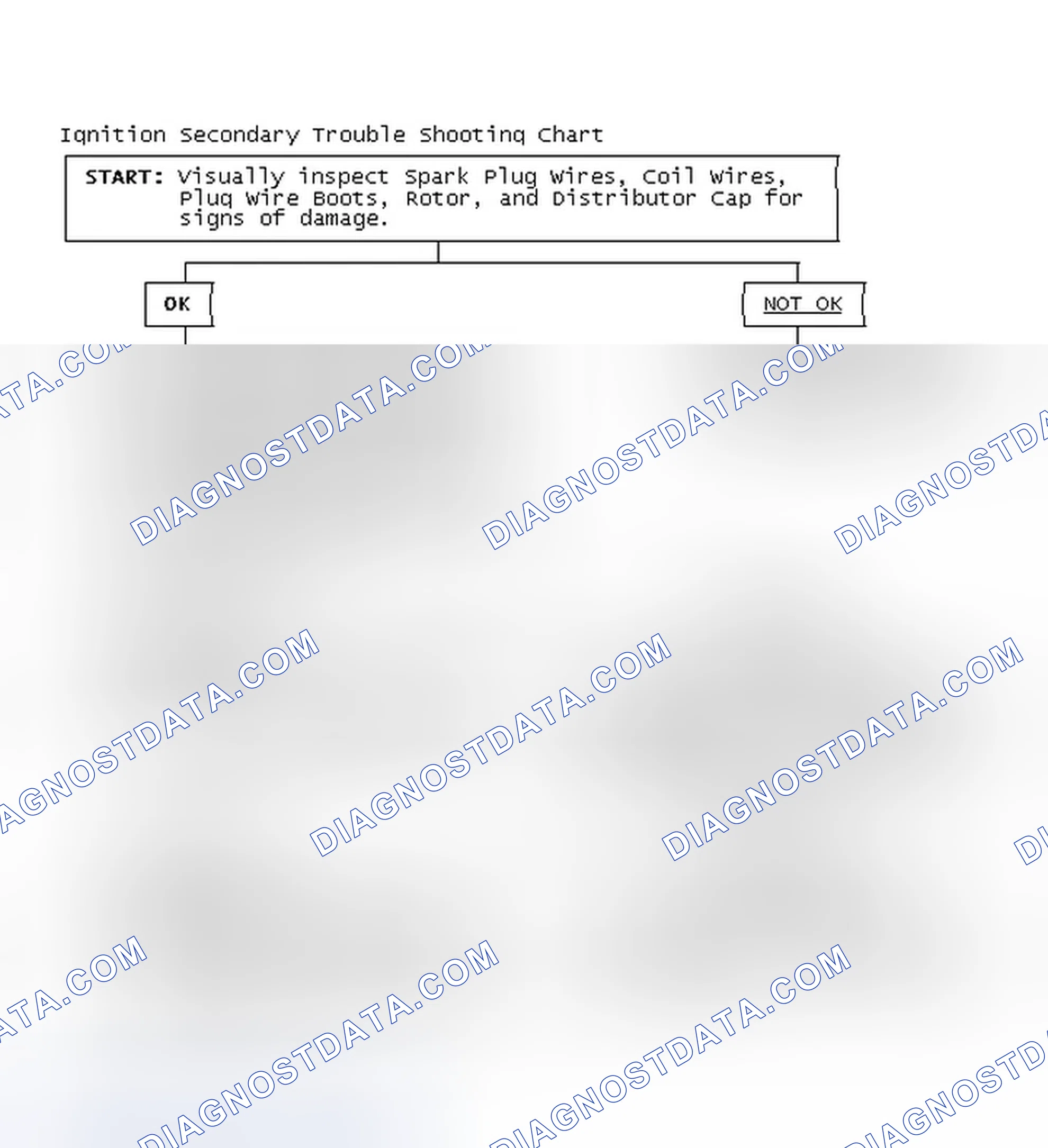Scheme 1: Ignition Secondary Trouble Shooting Chart