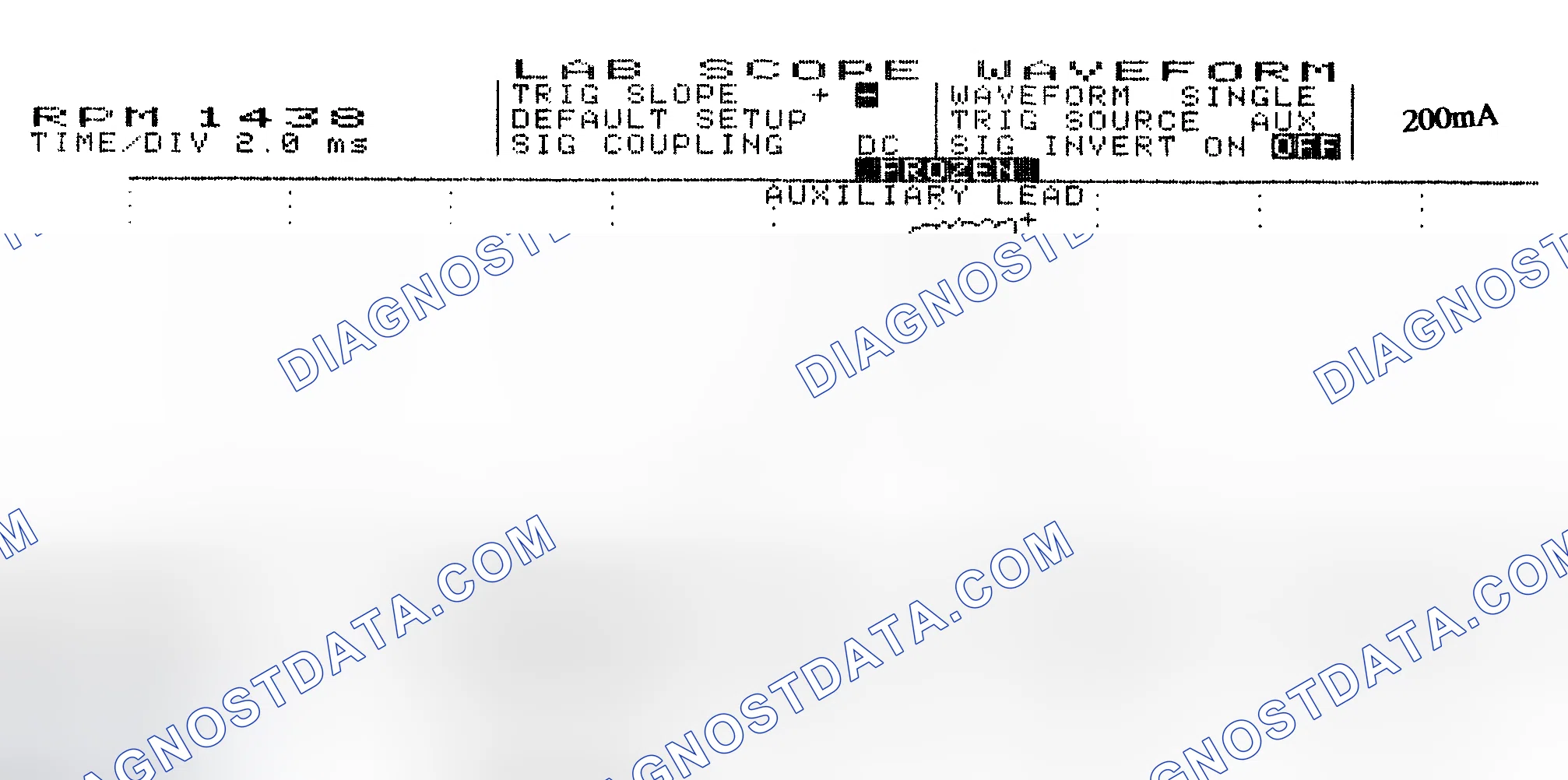 Scheme 15: Single Injector w/Normal Current Flow - Current Pattern