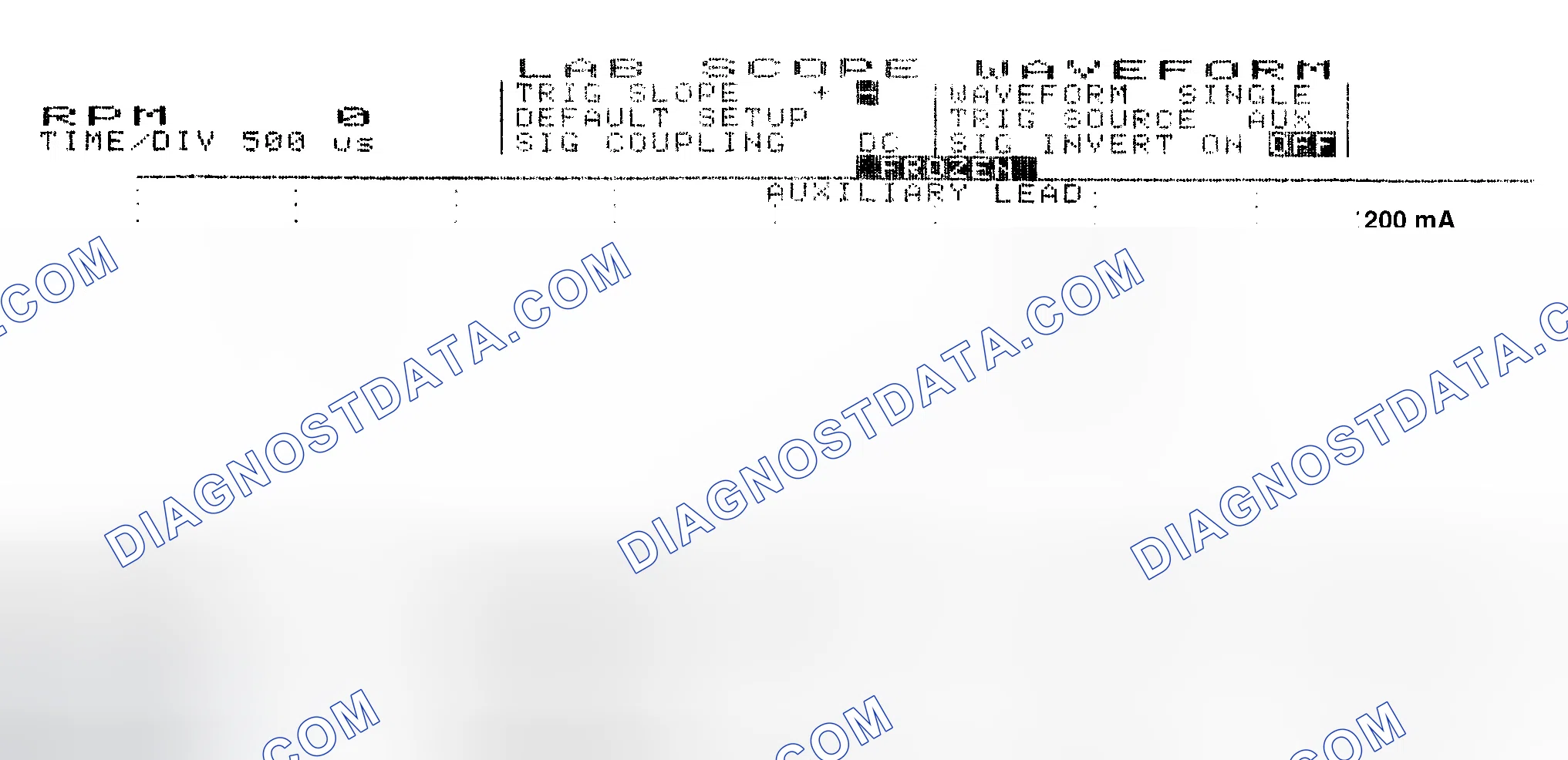 Scheme 17: Single Injector w/Normal Current Flow - Current Pattern