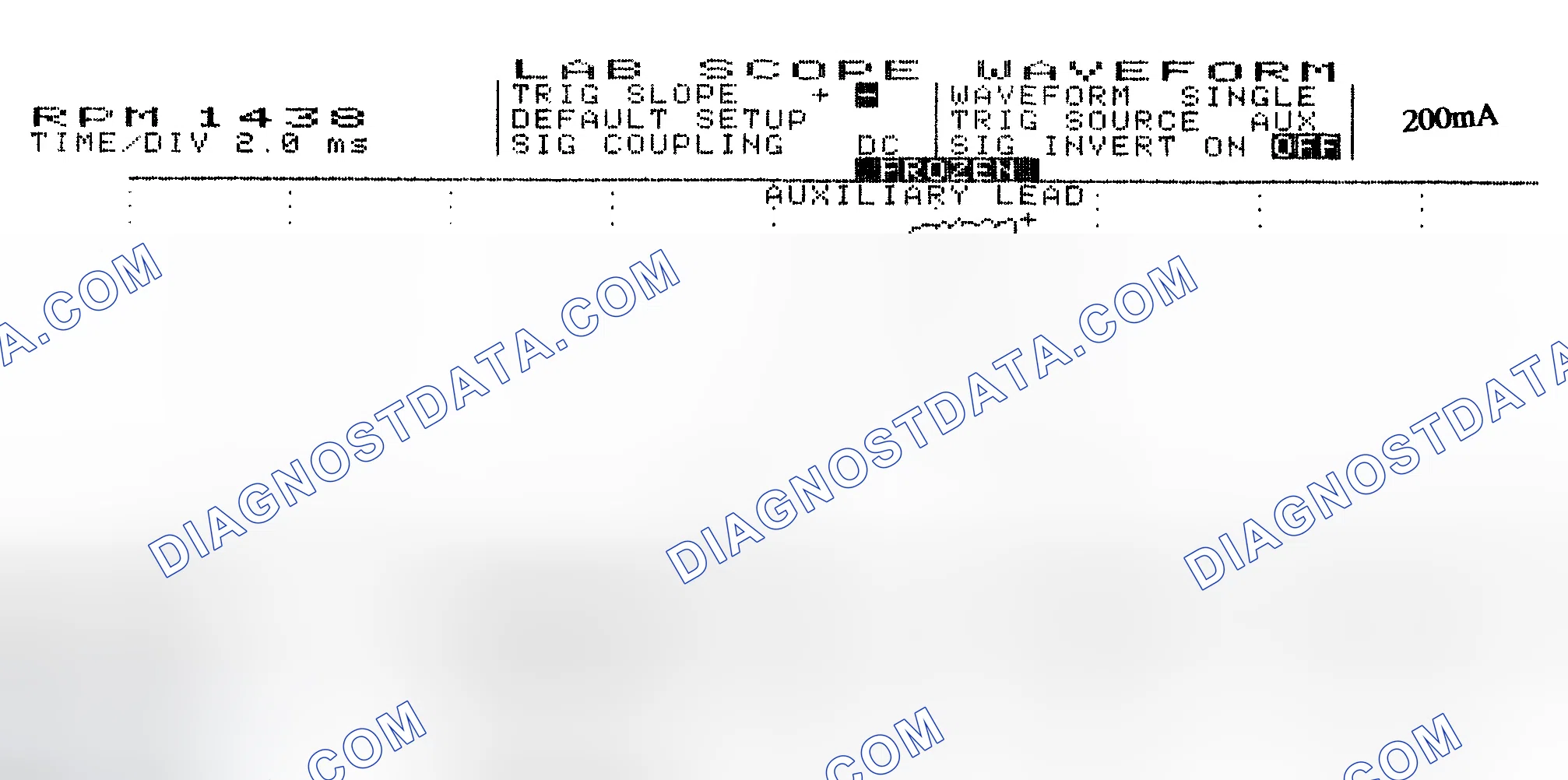 Scheme 15: Single Injector w/Normal Current Flow - Current Pattern