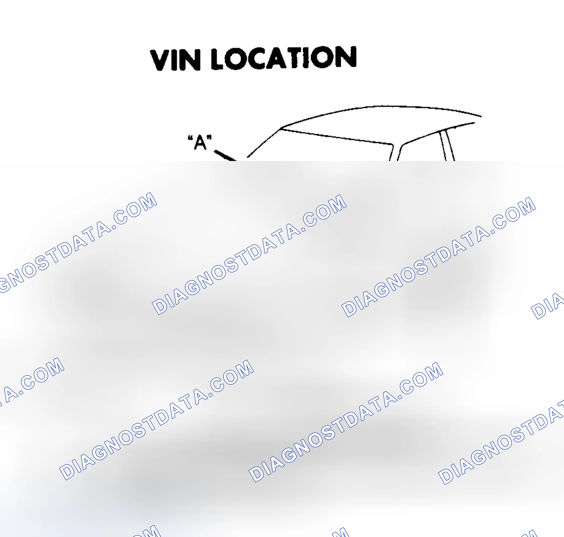 Scheme 1: VIN LOCATIONS