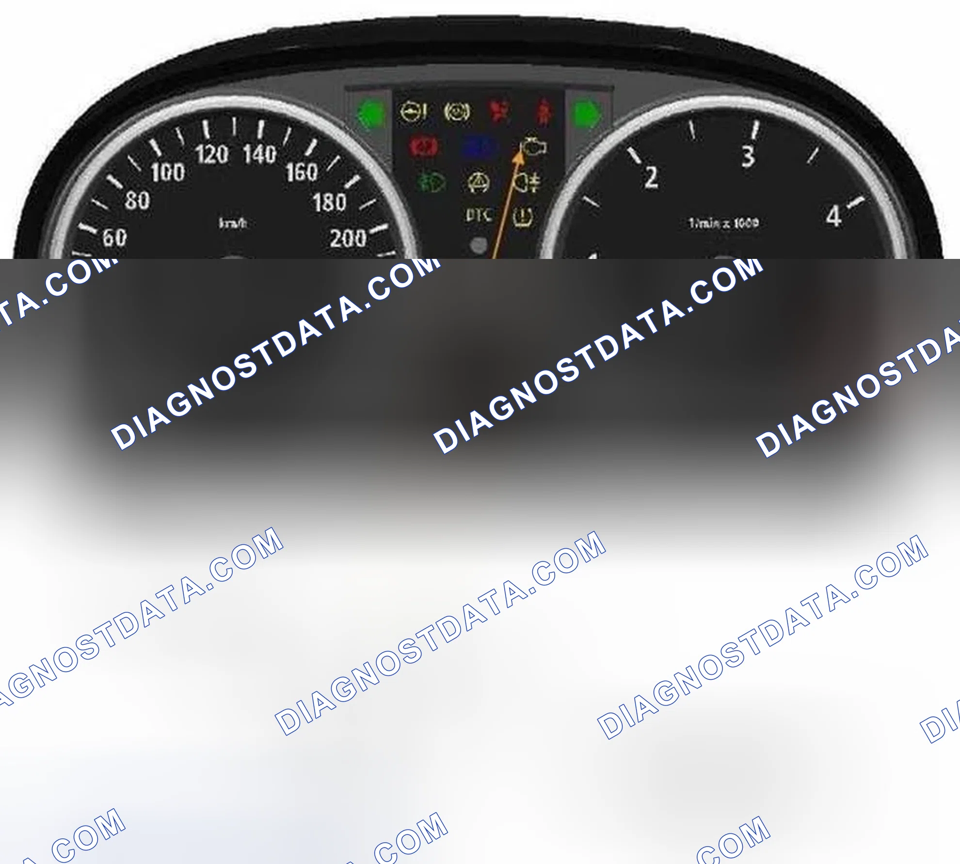 Scheme 7: 1.17.1 Location of the Malfunction Indicator Light for following models
