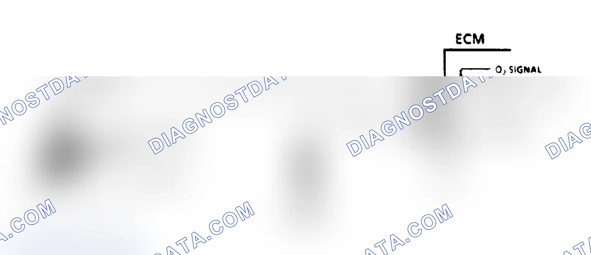 Scheme 641: Code EO45, Schematic - O2 Sensor Ckt (Rich Exhaust Indicated)