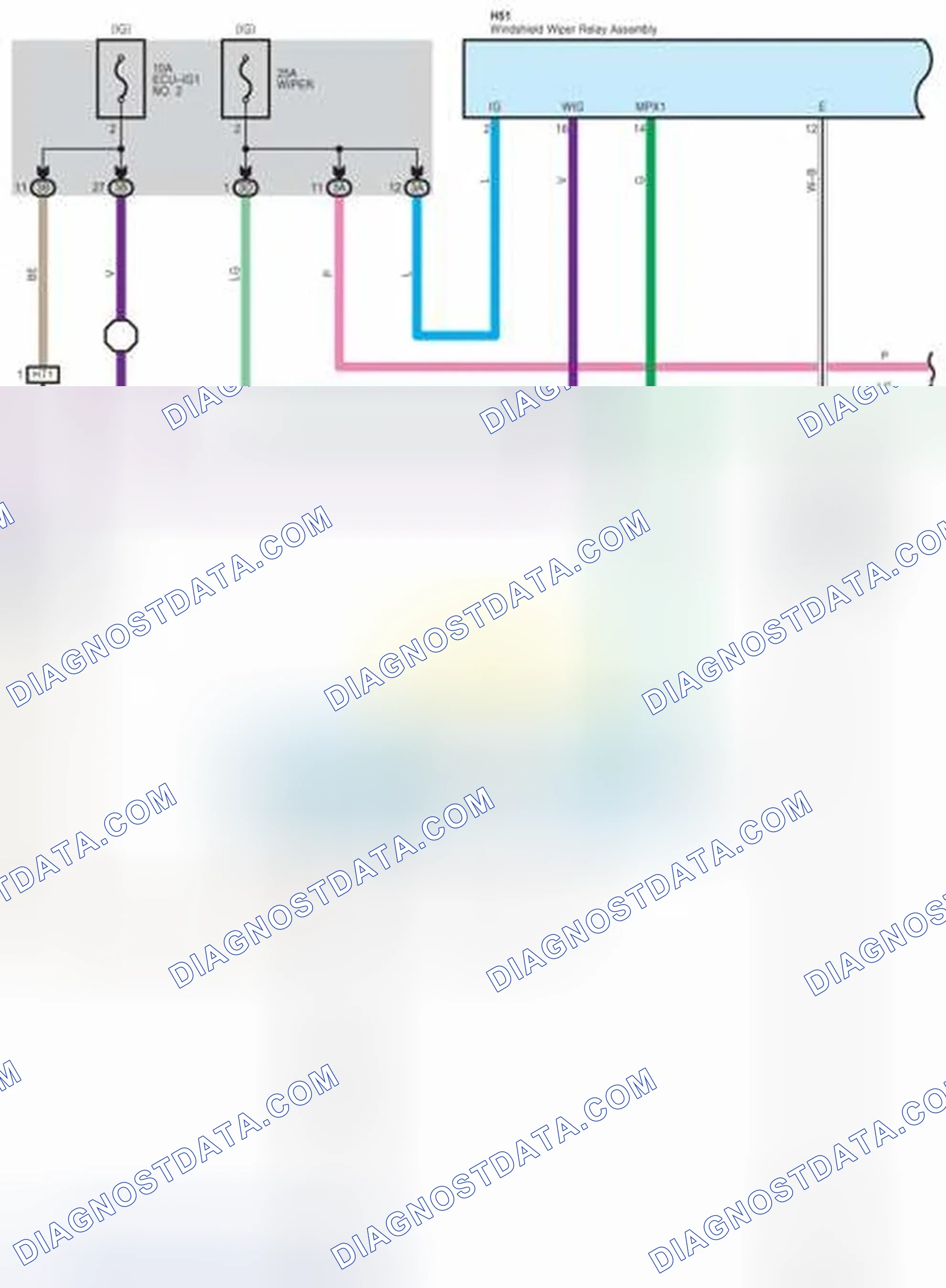 Scheme 192: Wiper and Washer (w/Auto Wiper System)