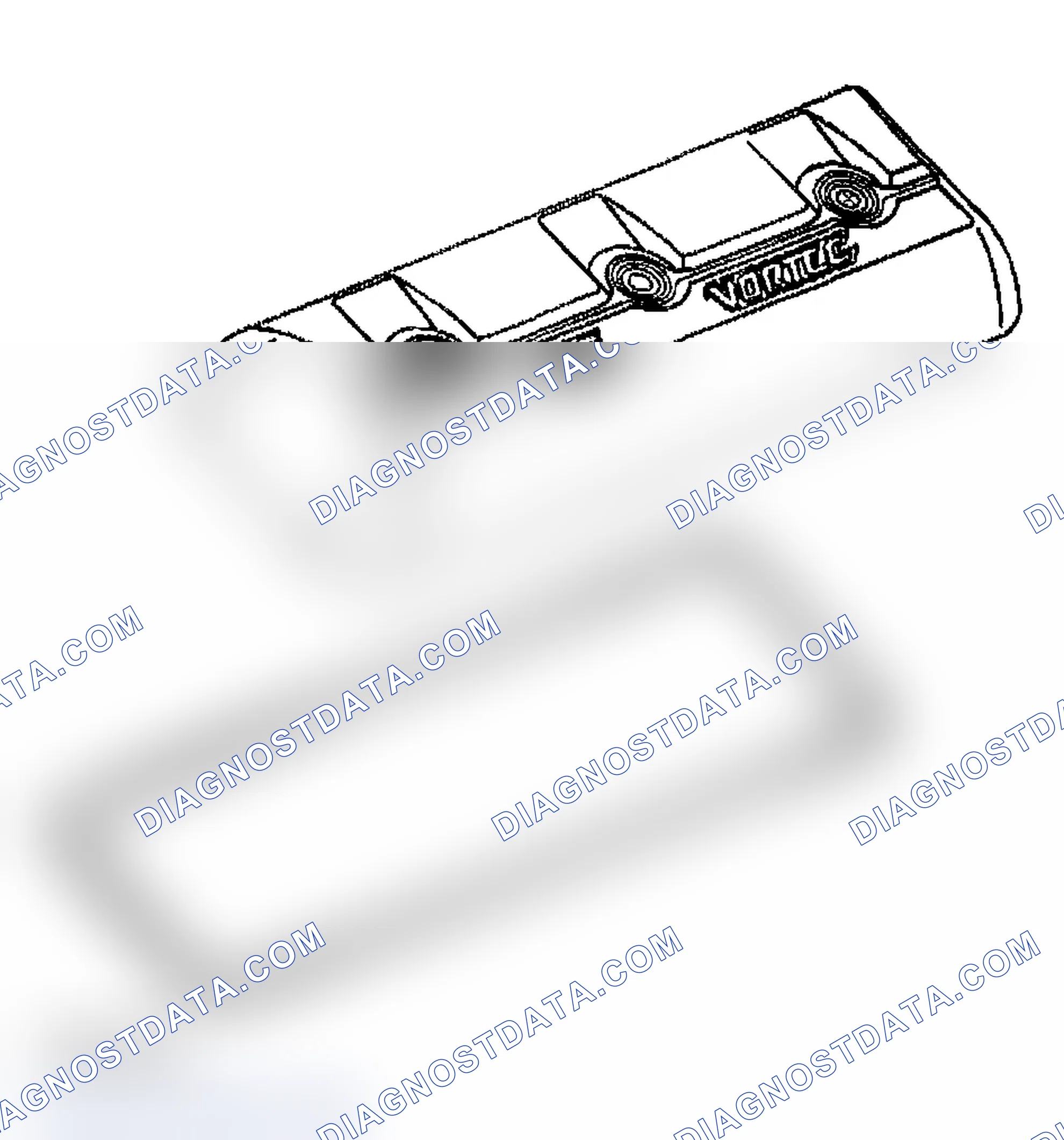 Scheme 704: Valve Rocker Arm Cover Installation - Right