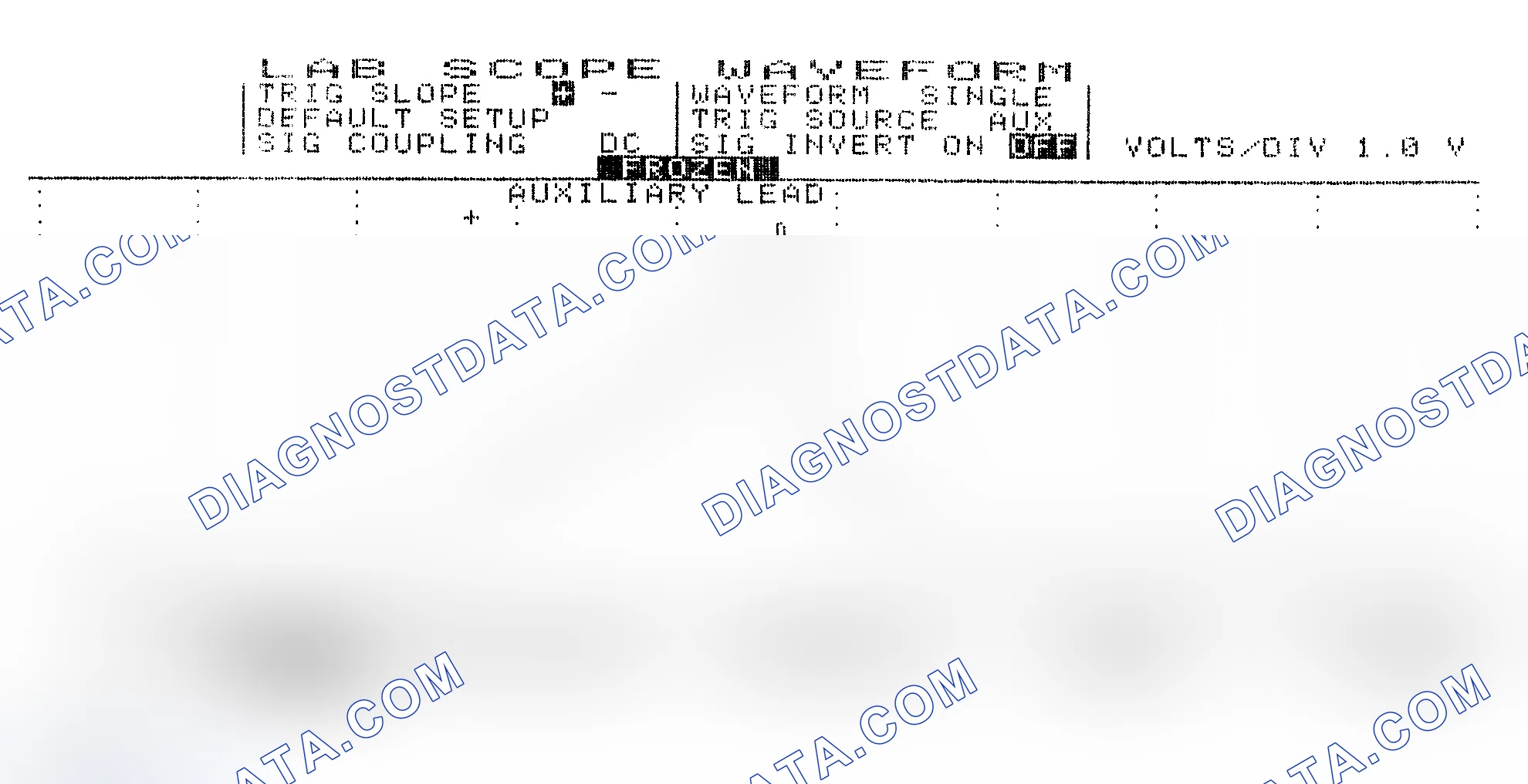 Scheme 19: Single Injector w/Excessive Current Flow - Current Pattern