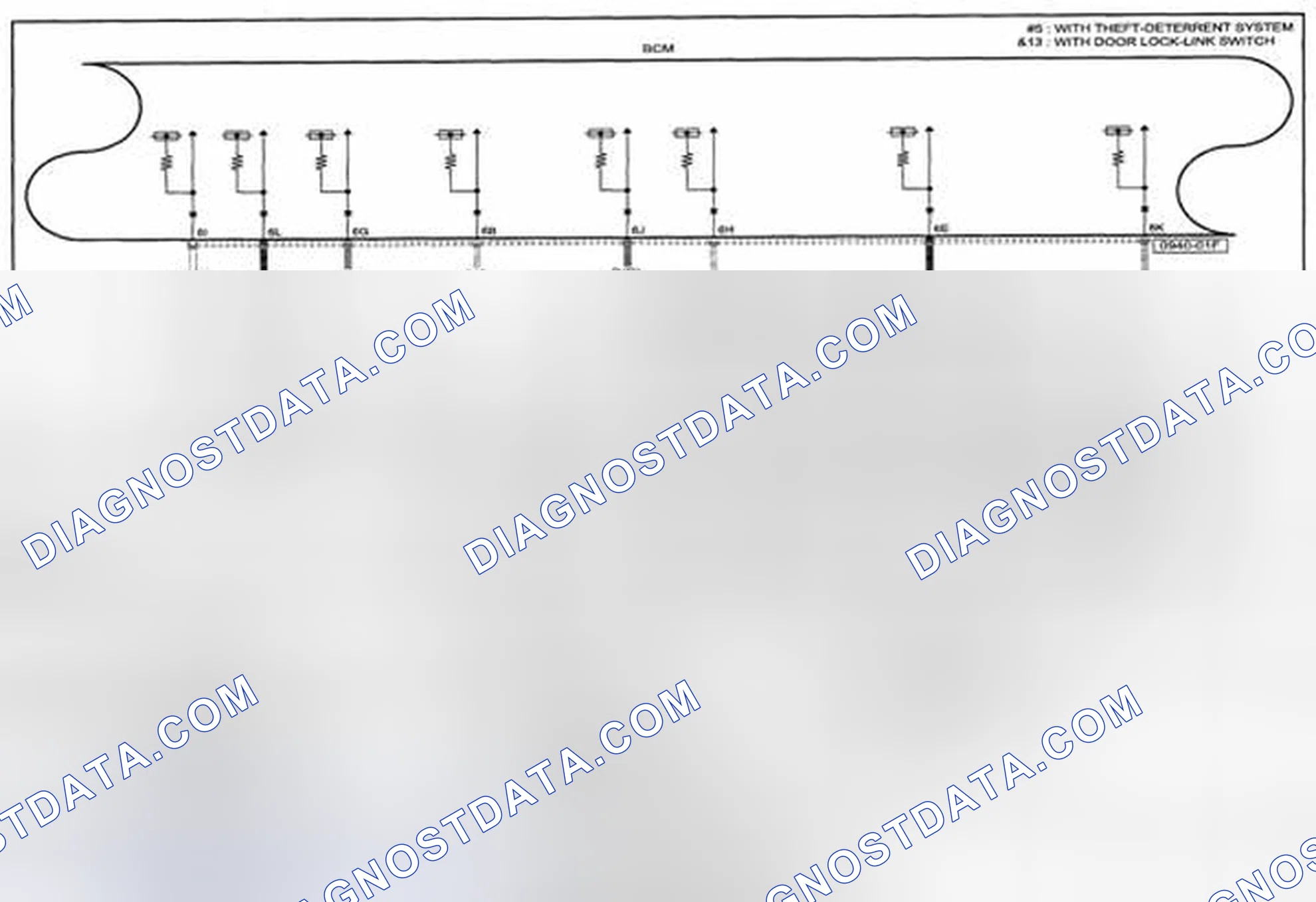 Scheme 278: Door Lock System (With Advanced Keyless Entry And Push Button Start System, TPMS) Wiring Diagram - 0914-2k (1 Of 2)