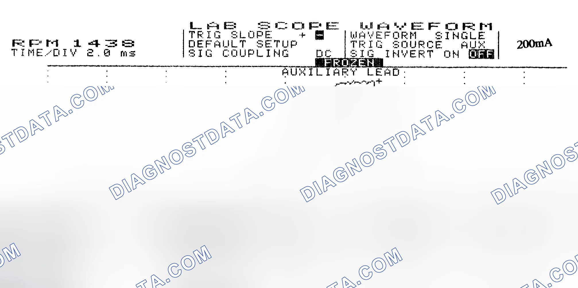 Scheme 15: Single Injector w/Normal Current Flow - Current Pattern