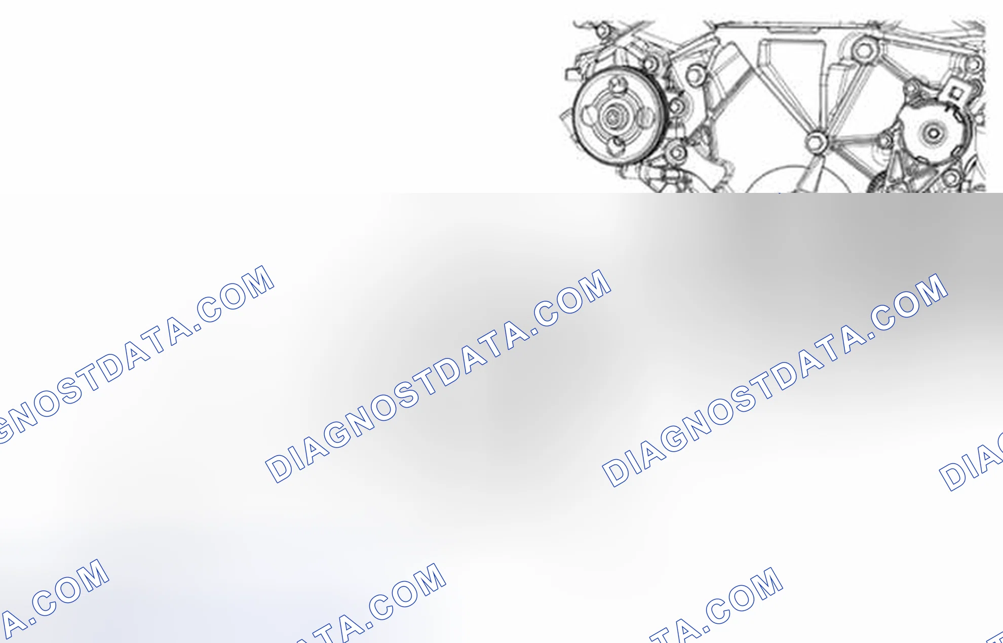 Scheme 46: Crankshaft Pulley and Crankshaft Front Seal - Exploded View