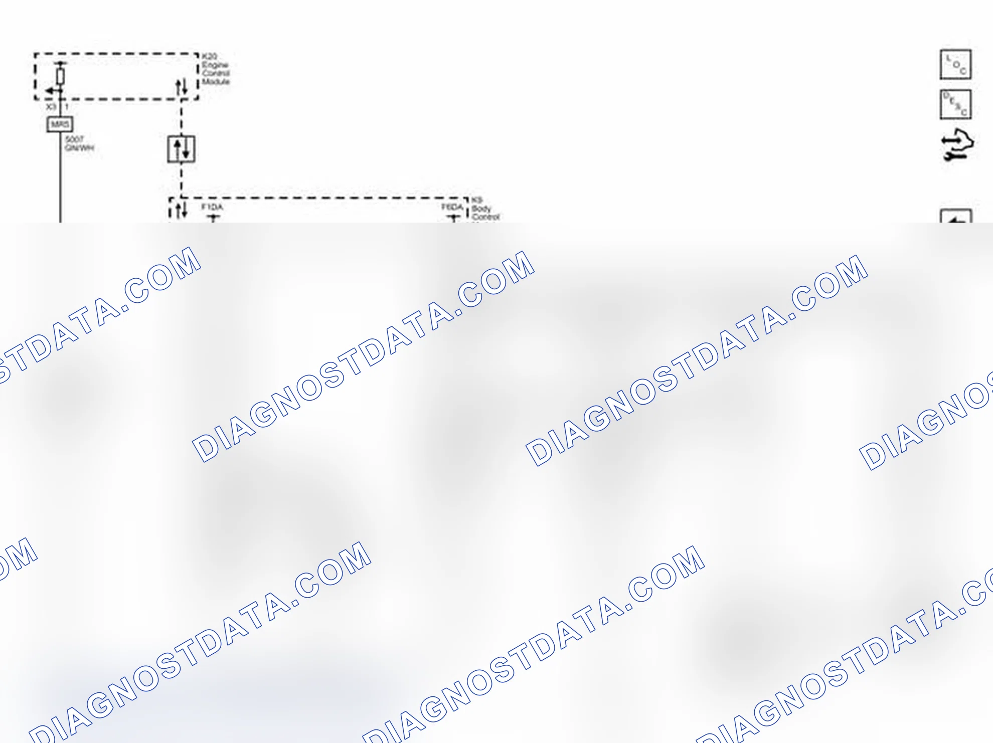 Scheme 64: License Plate and Backup Lamps