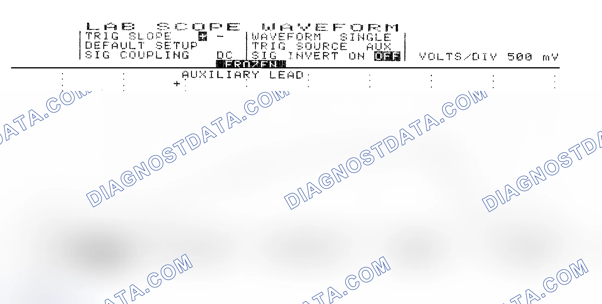 Scheme 14: Single Injector w/Excessive Current Flow - Current Pattern