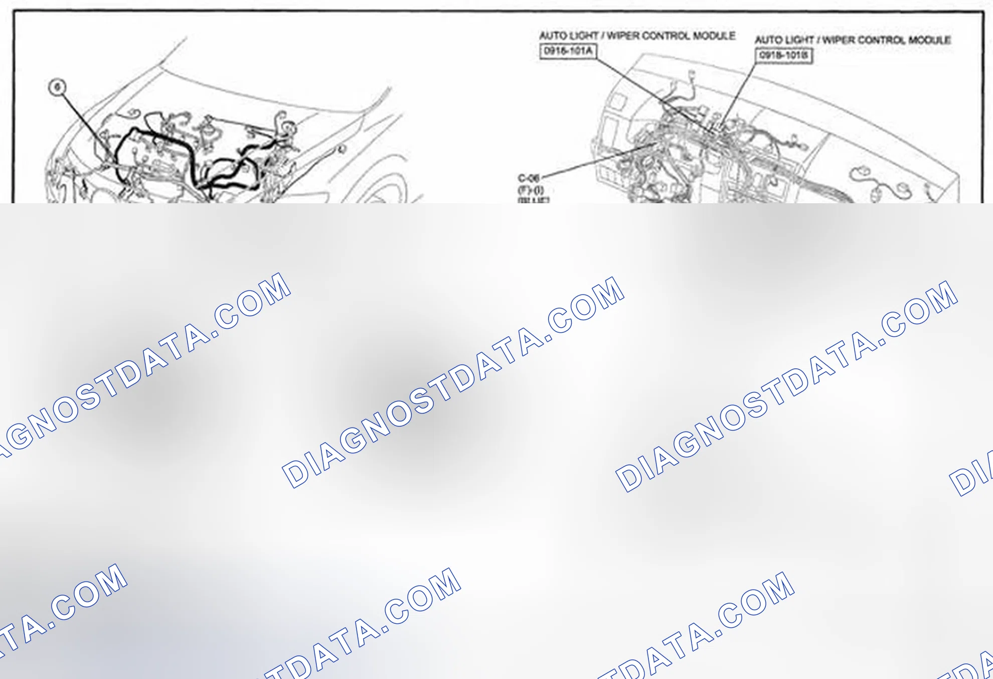 Scheme 247: Headlight Wiring Diagram - 0918-2f (2 Of 2)