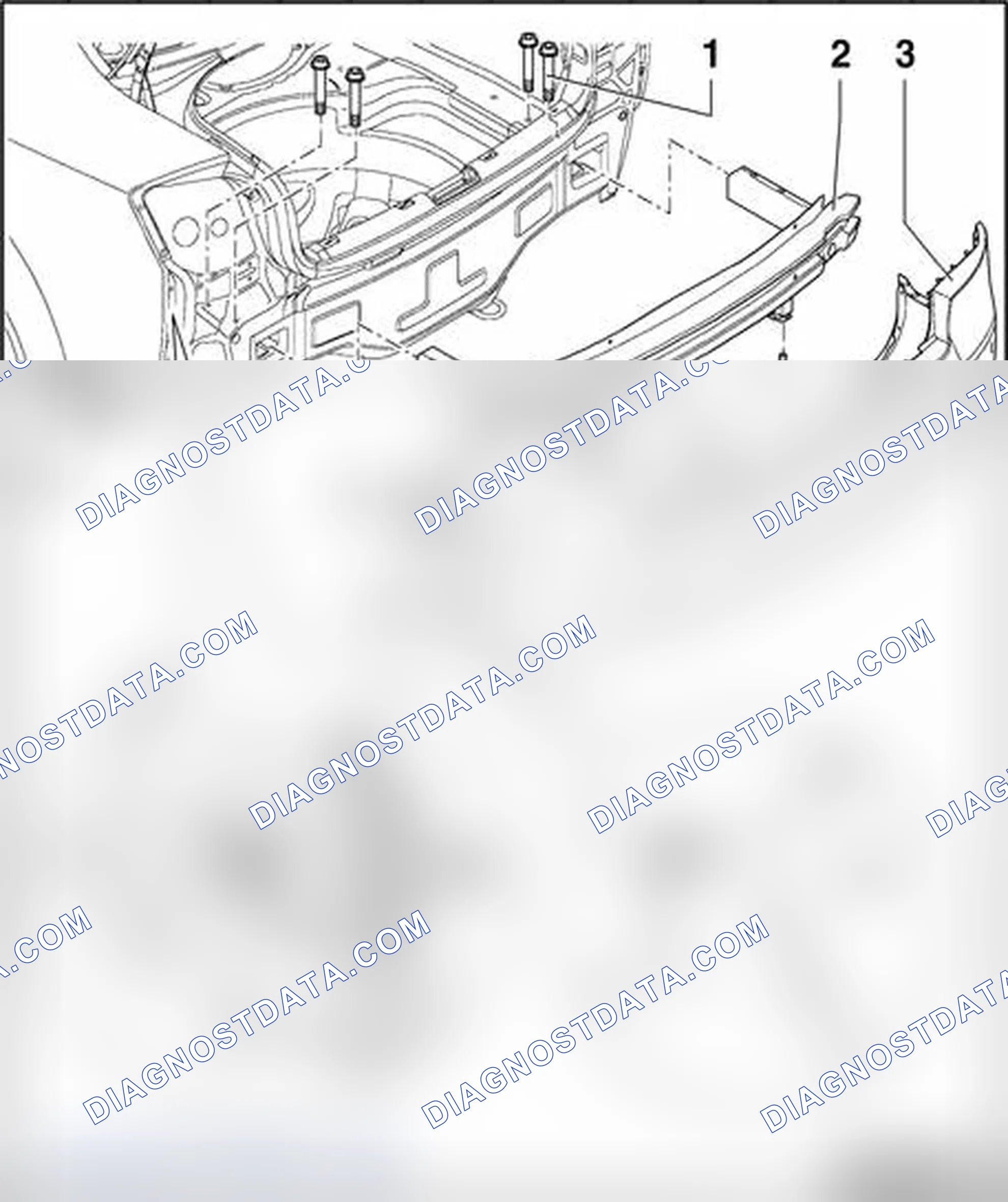 Scheme 160: Bumper, removing and installing