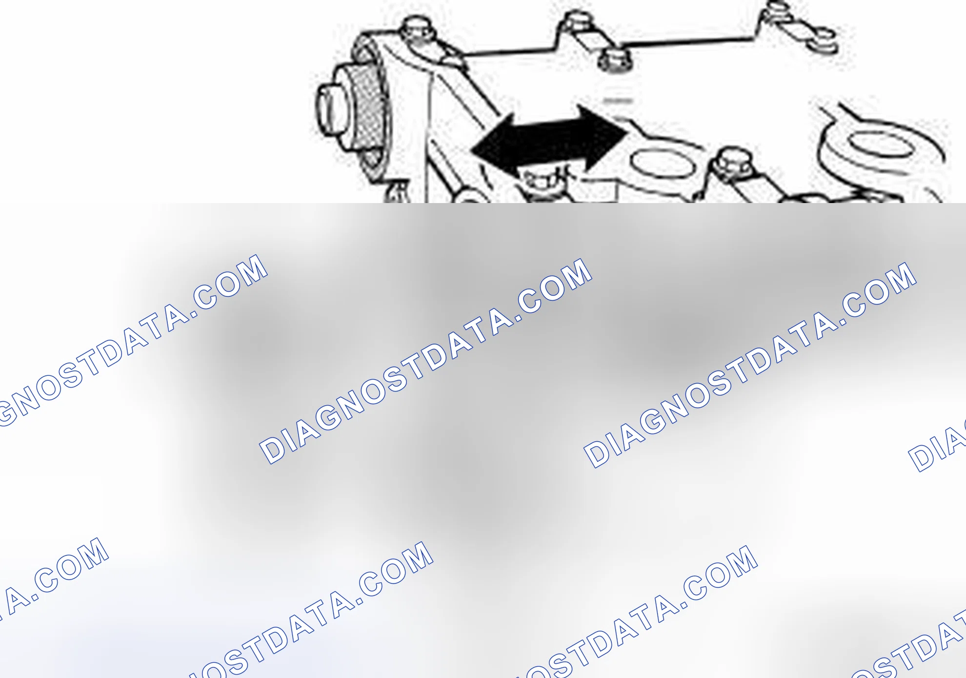 Scheme 44: STANDARD PROCEDURE - MEASURING CAMSHAFT END PLAY