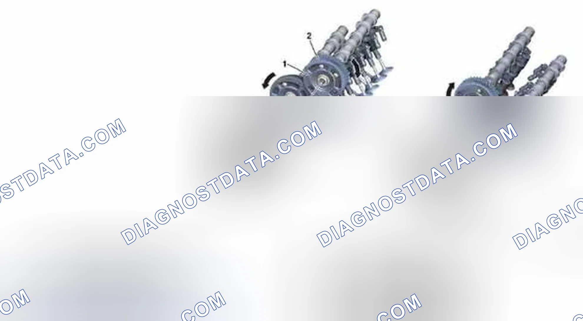 Scheme 4: Identifying Camshaft Intake And Exhaust Solenoids - Shown On Engine 272