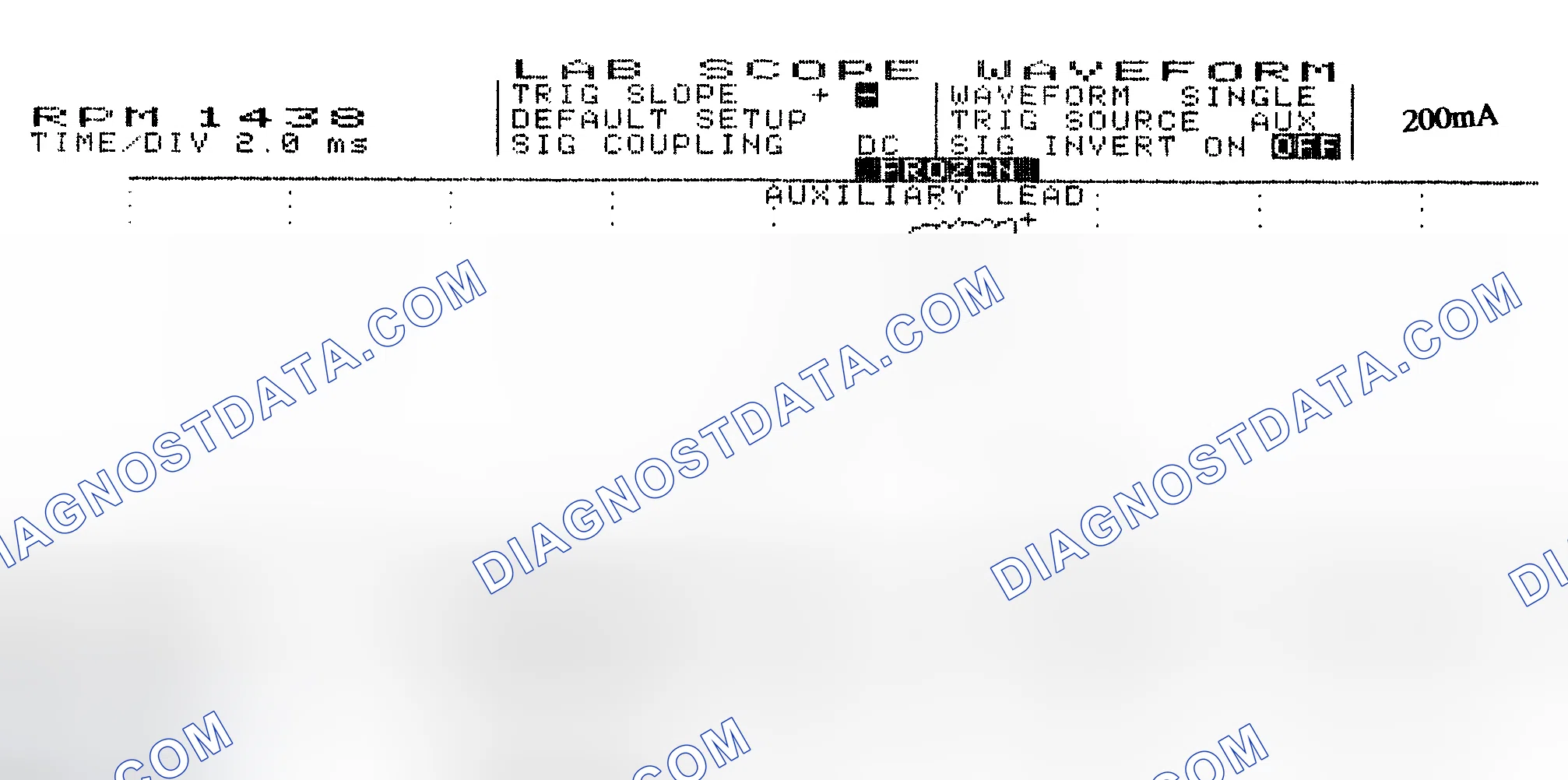 Scheme 15: Single Injector w/Normal Current Flow - Current Pattern