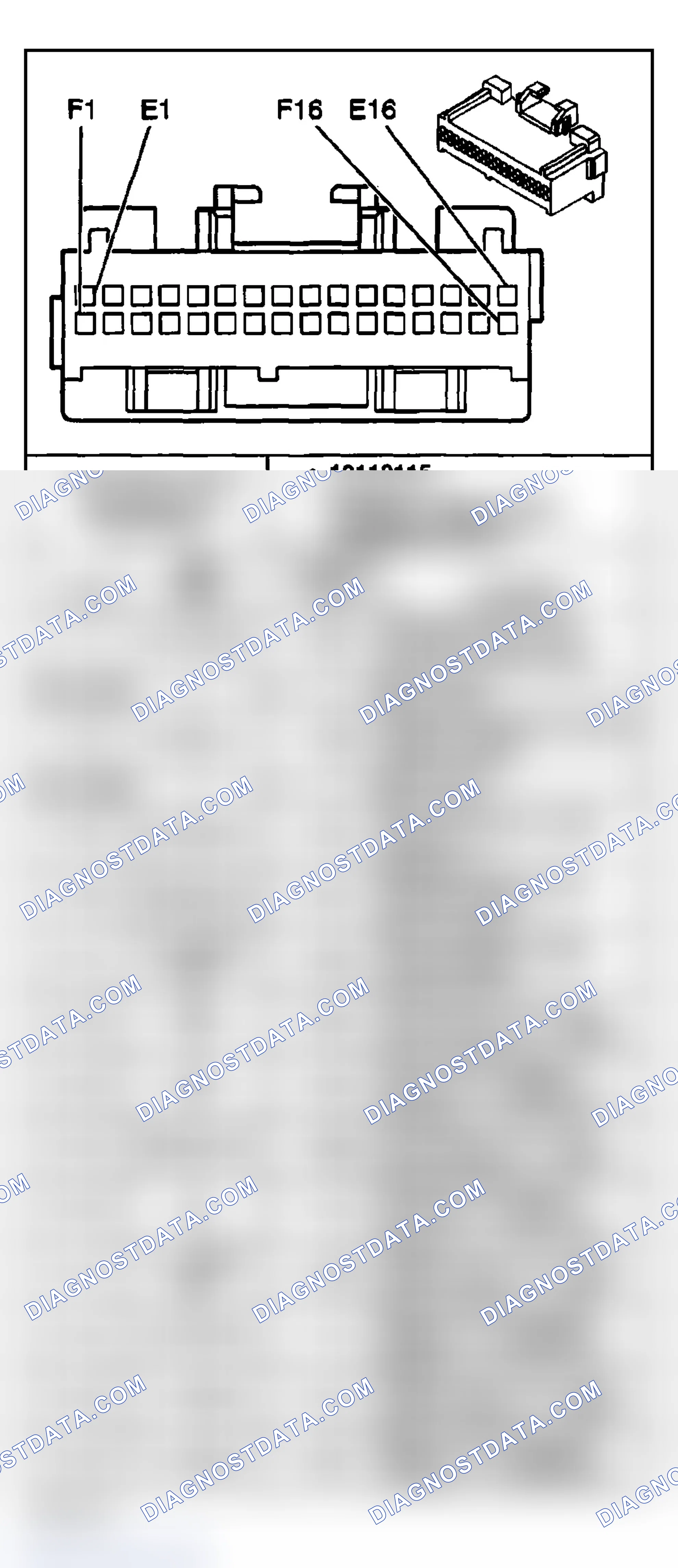 Scheme 19: Entertainment Connector End Views