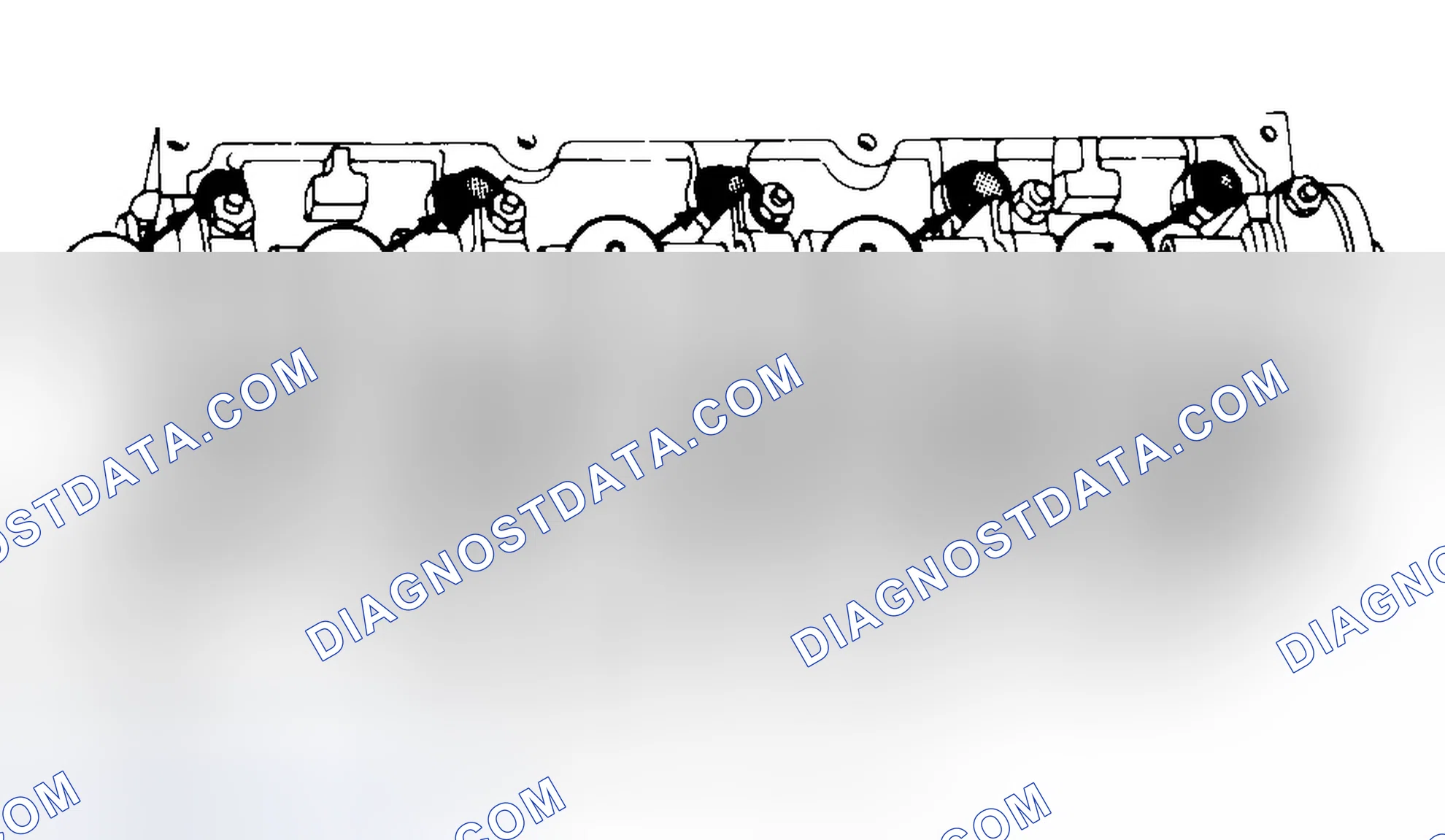 Scheme 7: Typical Cylinder Head Tightening or Loosening Sequence