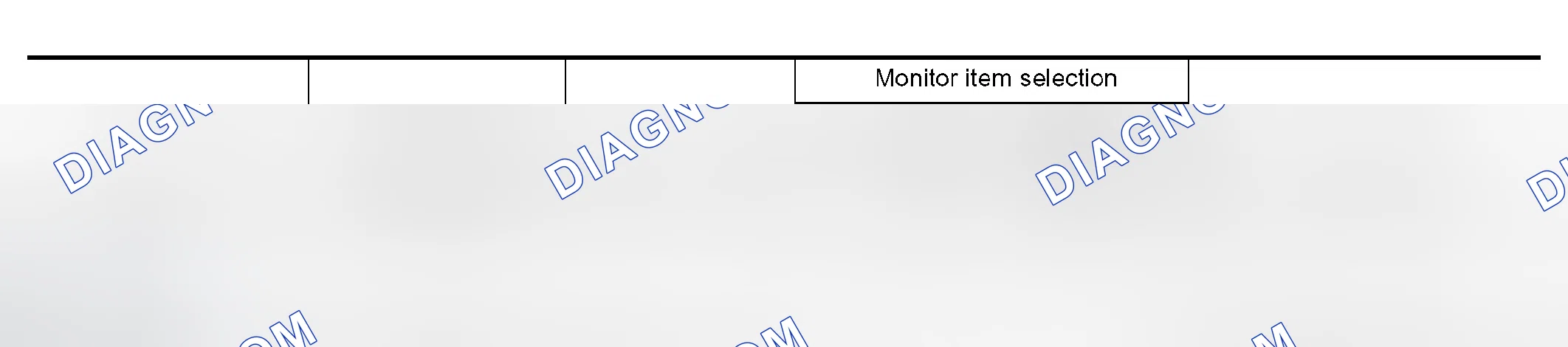 Scheme 59: All Items, Main Items, Select Item Menu