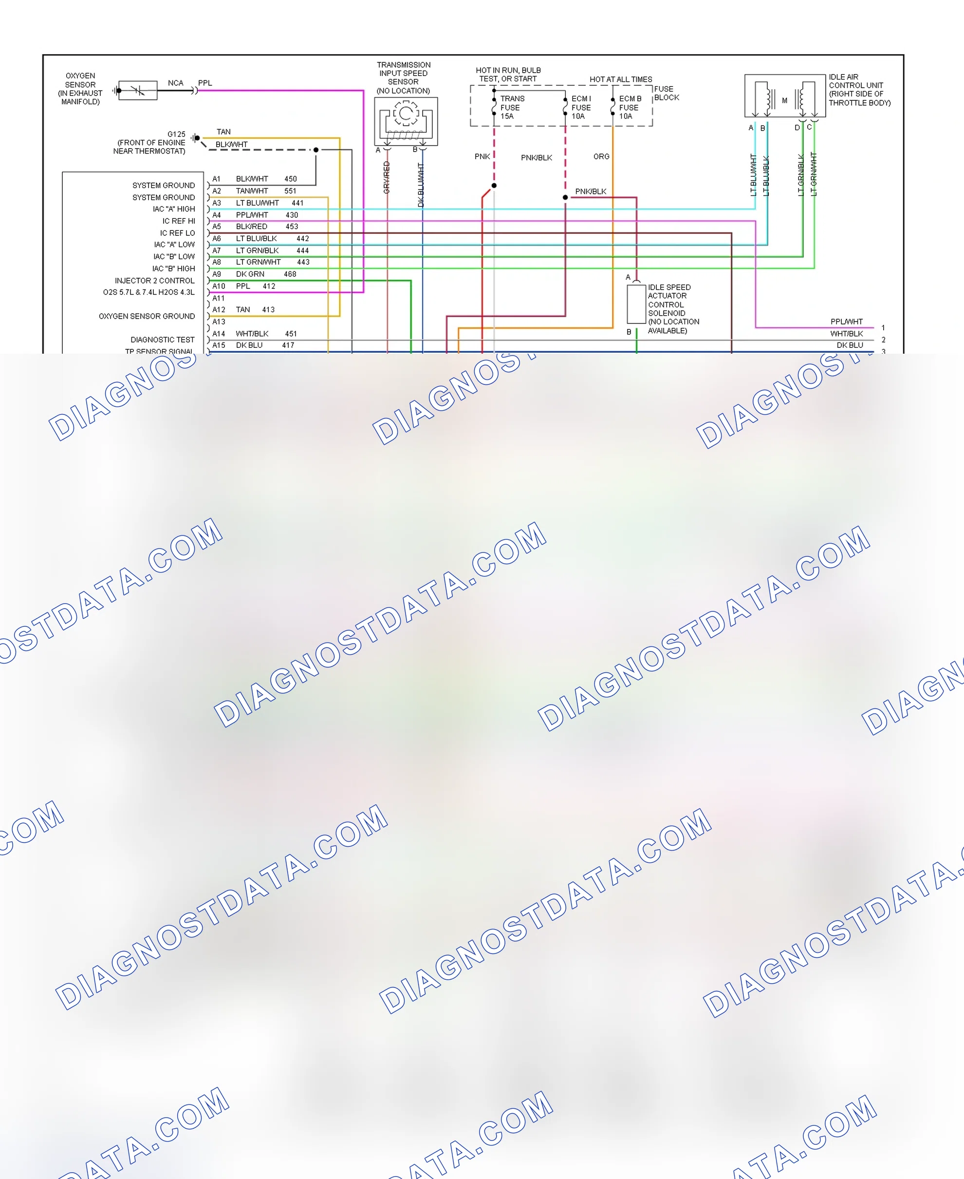 Scheme 280: Wiring Diagram (Van - 7.4L With 4L80-E - 1 Of 3)