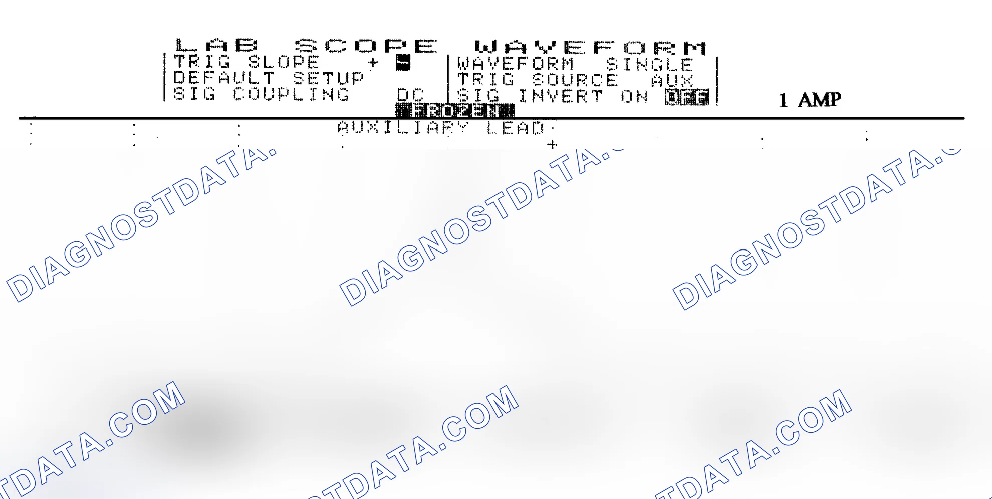 Scheme 20: Single Injector w/Normal Current Flow - Current Pattern