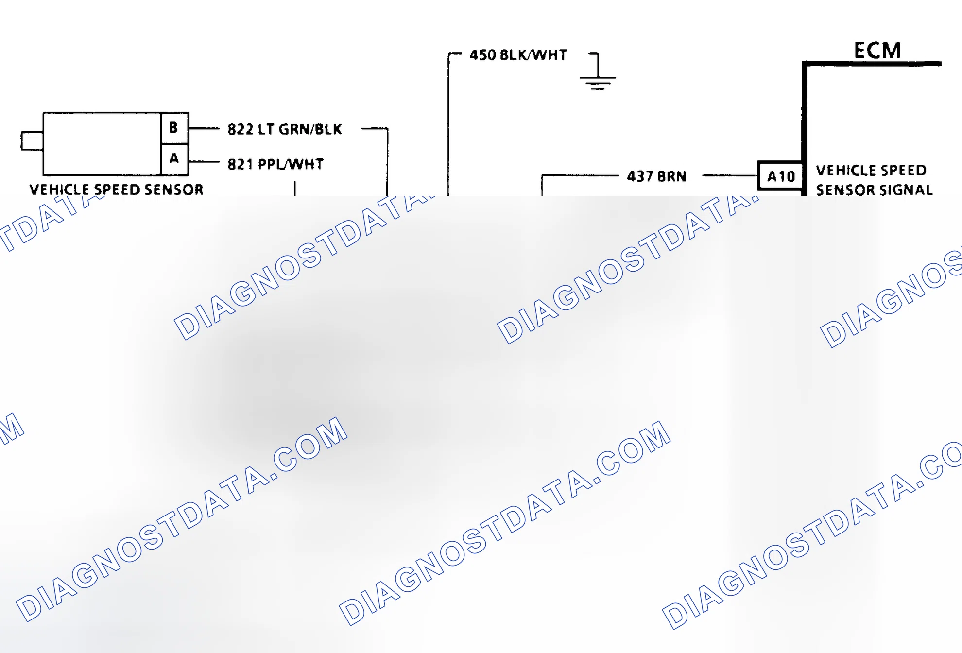 Scheme 89: Code 24 Schematic (C & K Series W/O 4L80-E Trans.) Vehicle Speed Sensor