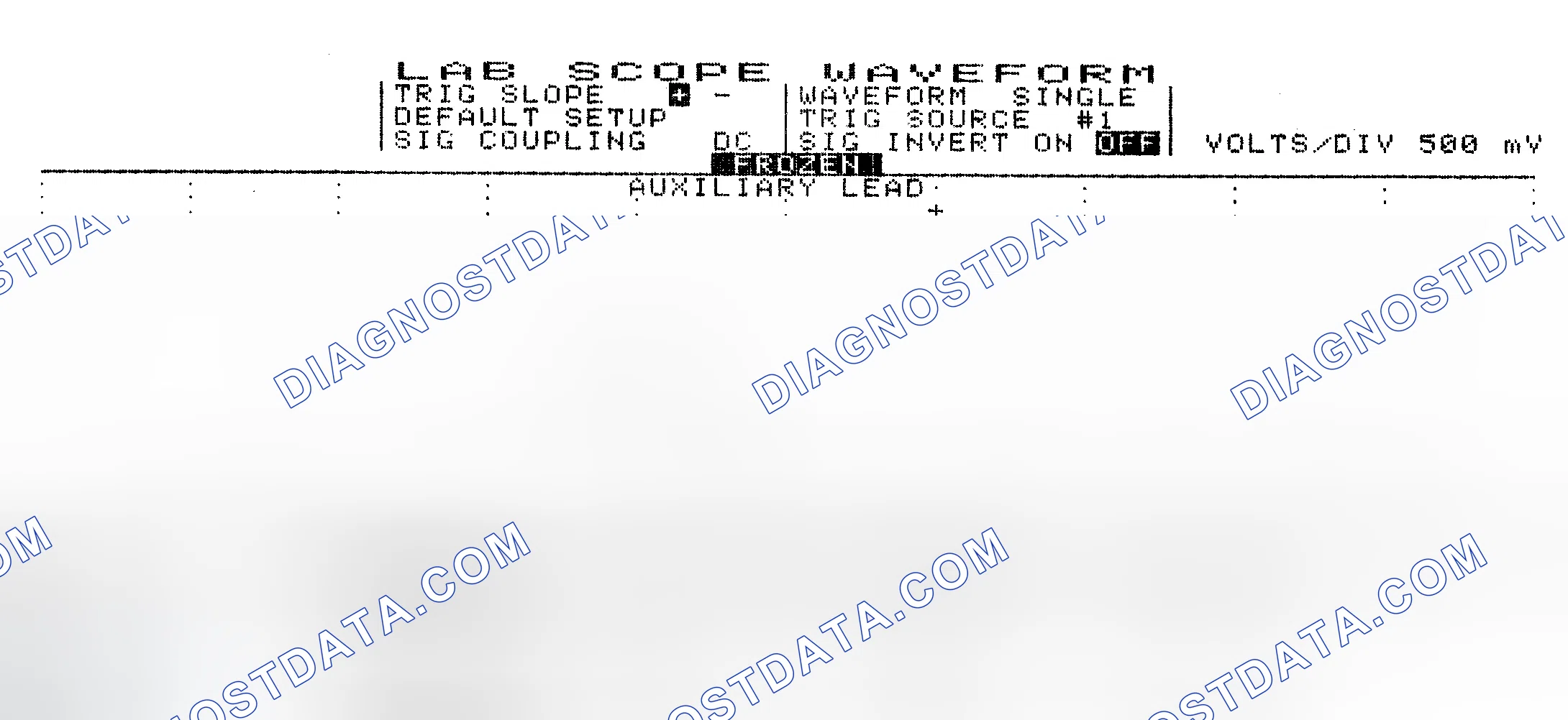 Scheme 10: Single Injector w/Excessive Current Flow - Current Pattern