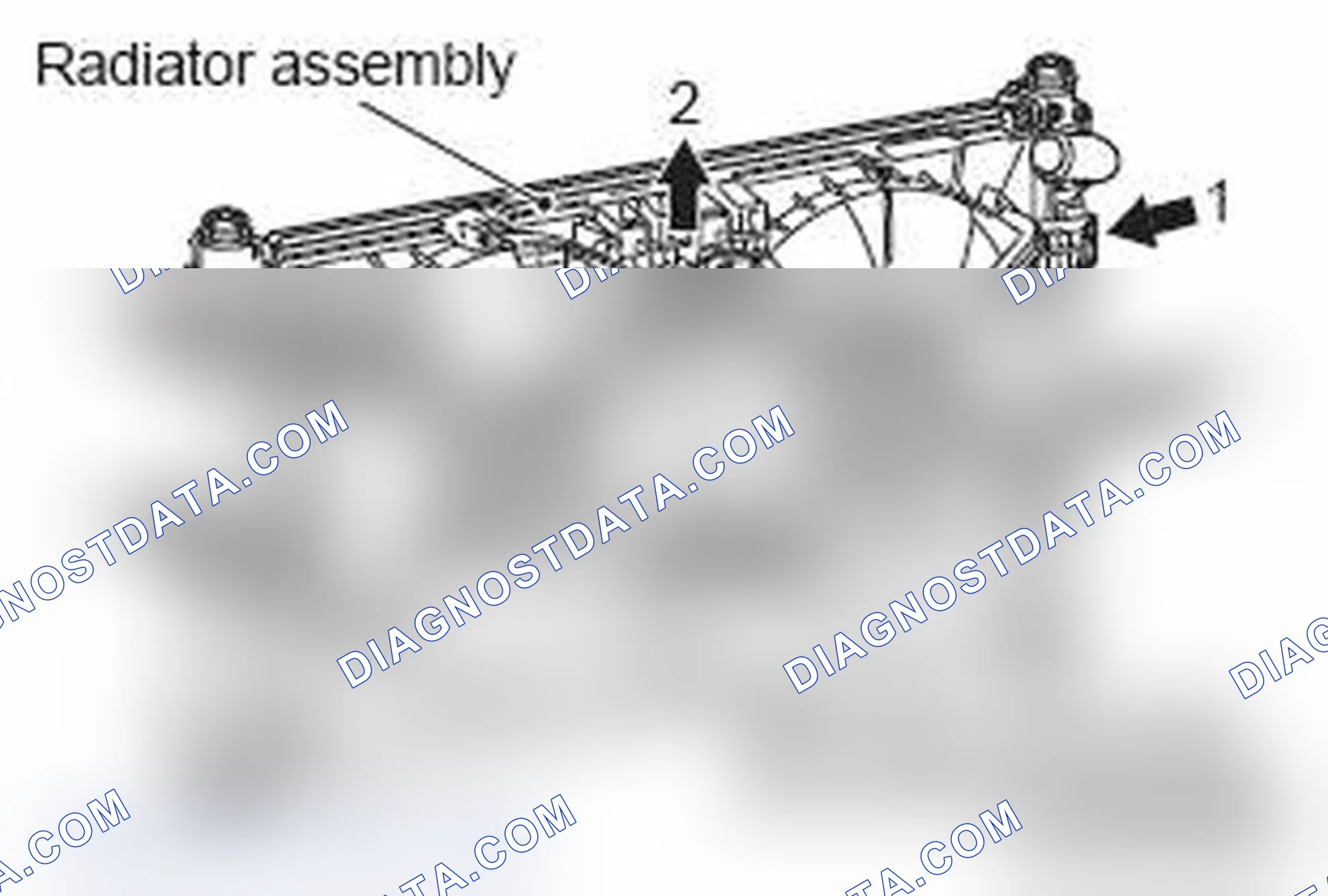 Scheme 38: << B >> FAN, FAN MOTOR AND FAN SHROUD ASSEMBLY REMOVAL