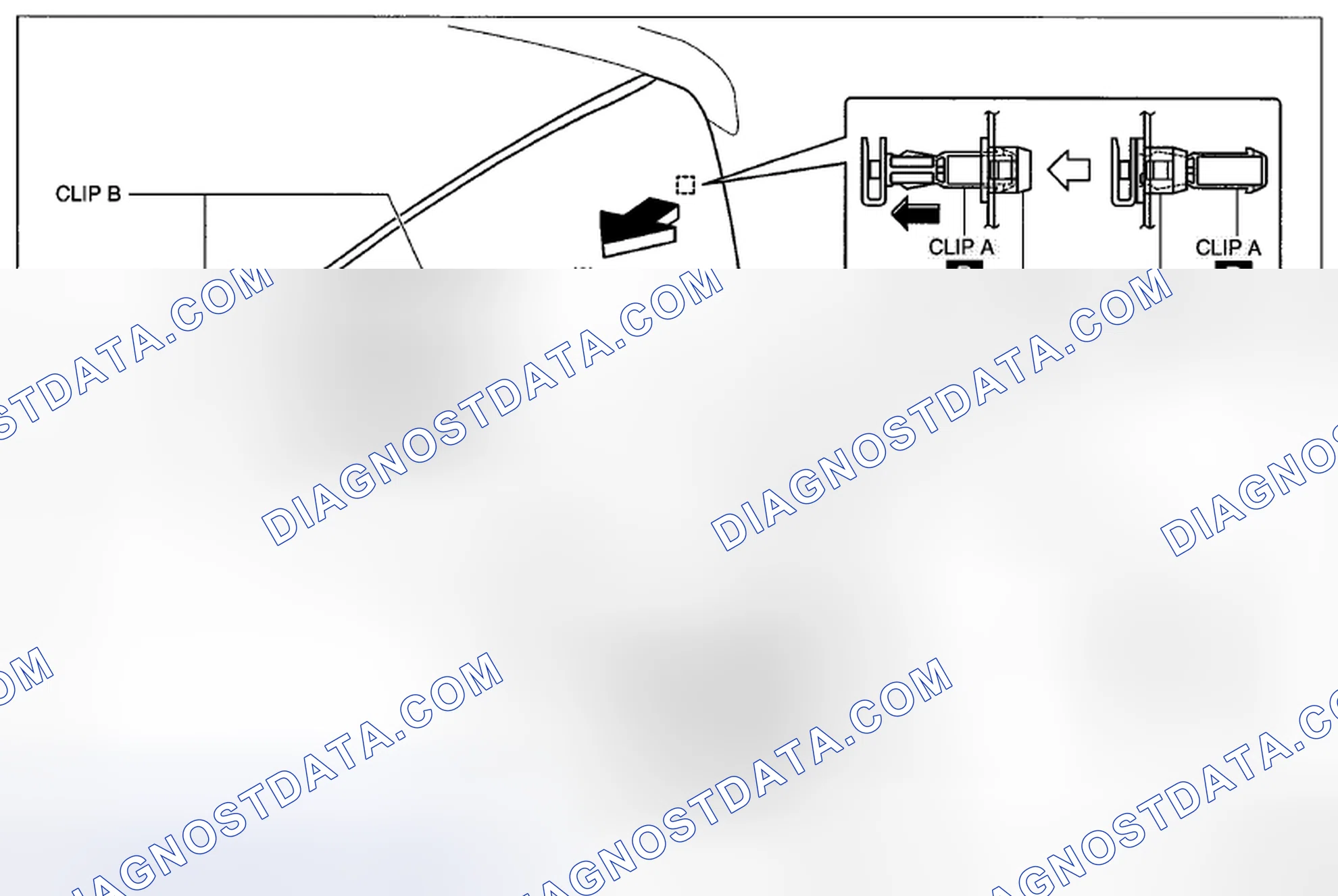 Scheme 105: C-PILLAR TRIM REMOVAL/INSTALLATION