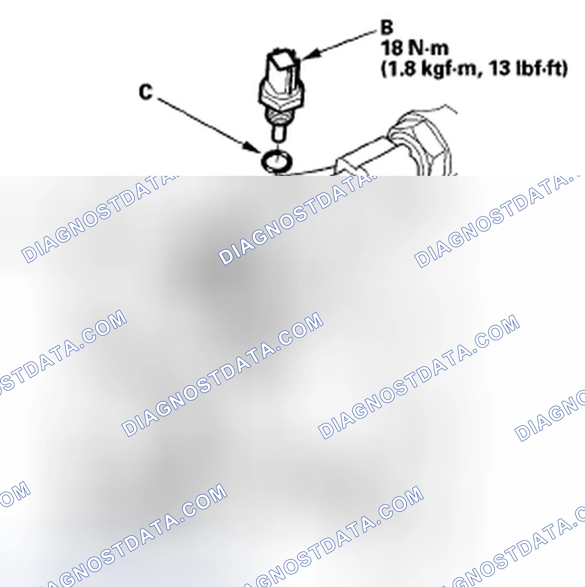 Scheme 480: ECT Sensor 1 Replacement