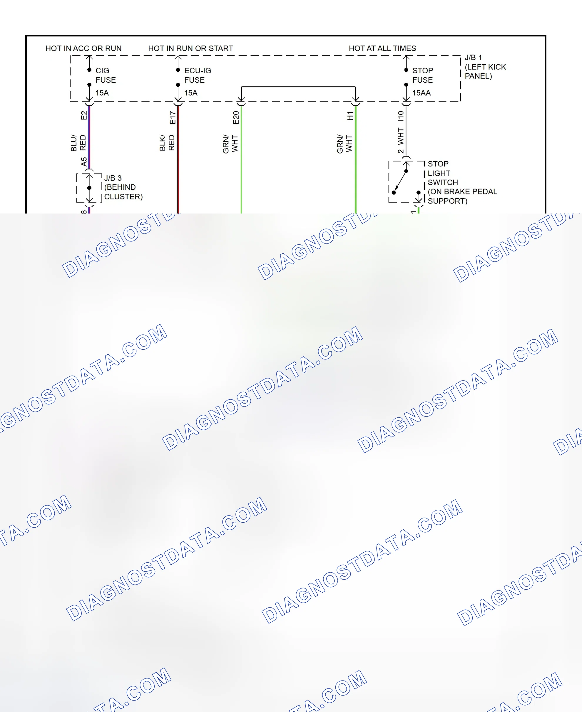 Scheme 9: Shift Interlock System Wiring Diagram (1995-96 SC300 & SC400)