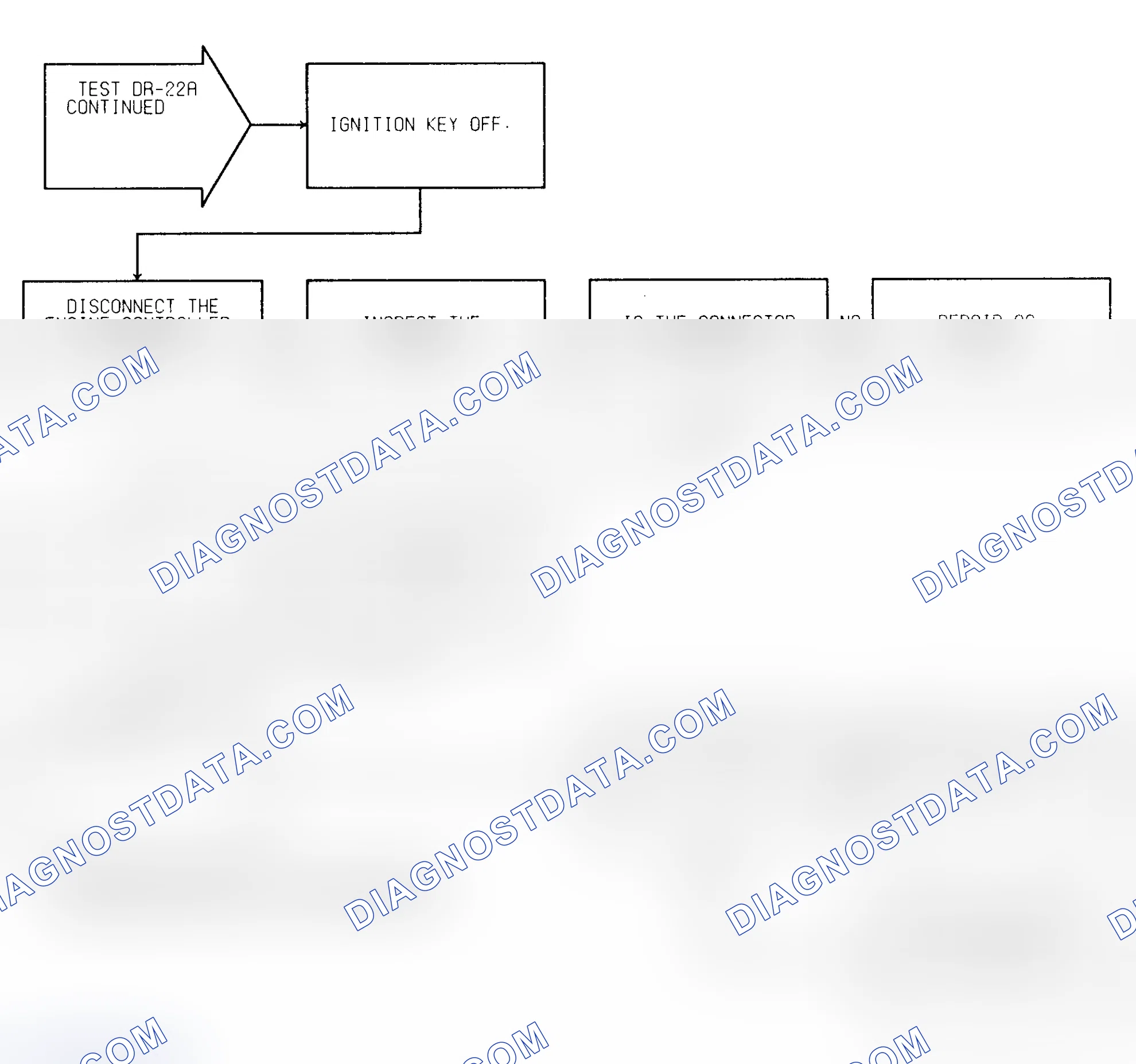 Scheme 407: Test DR-22A (2 of 2) AB/AD Bodies A/C Clutch Relay Circuit
