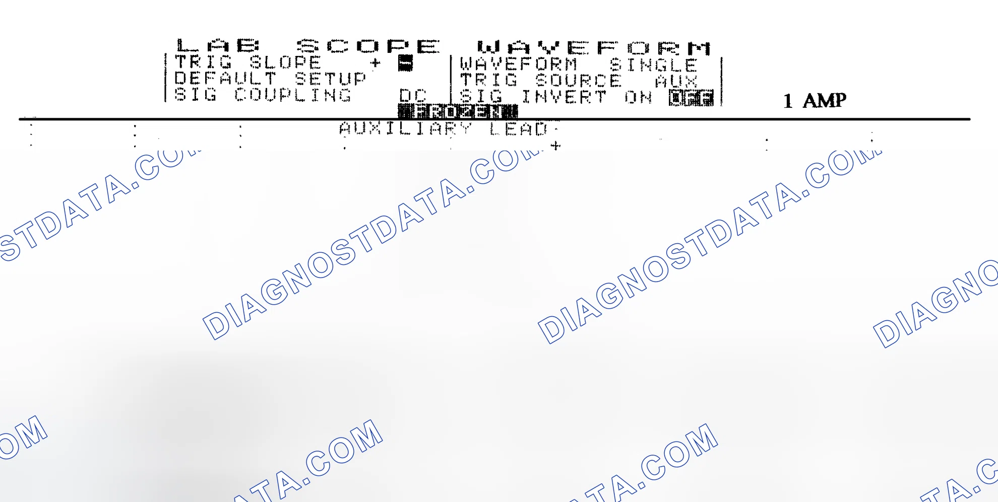 Scheme 20: Single Injector w/Normal Current Flow - Current Pattern
