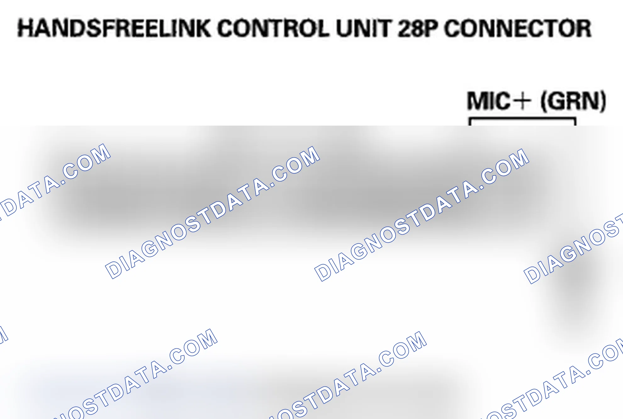 Scheme 547: DTC B1775: Microphone input/output shorted to power or open (without navigation)