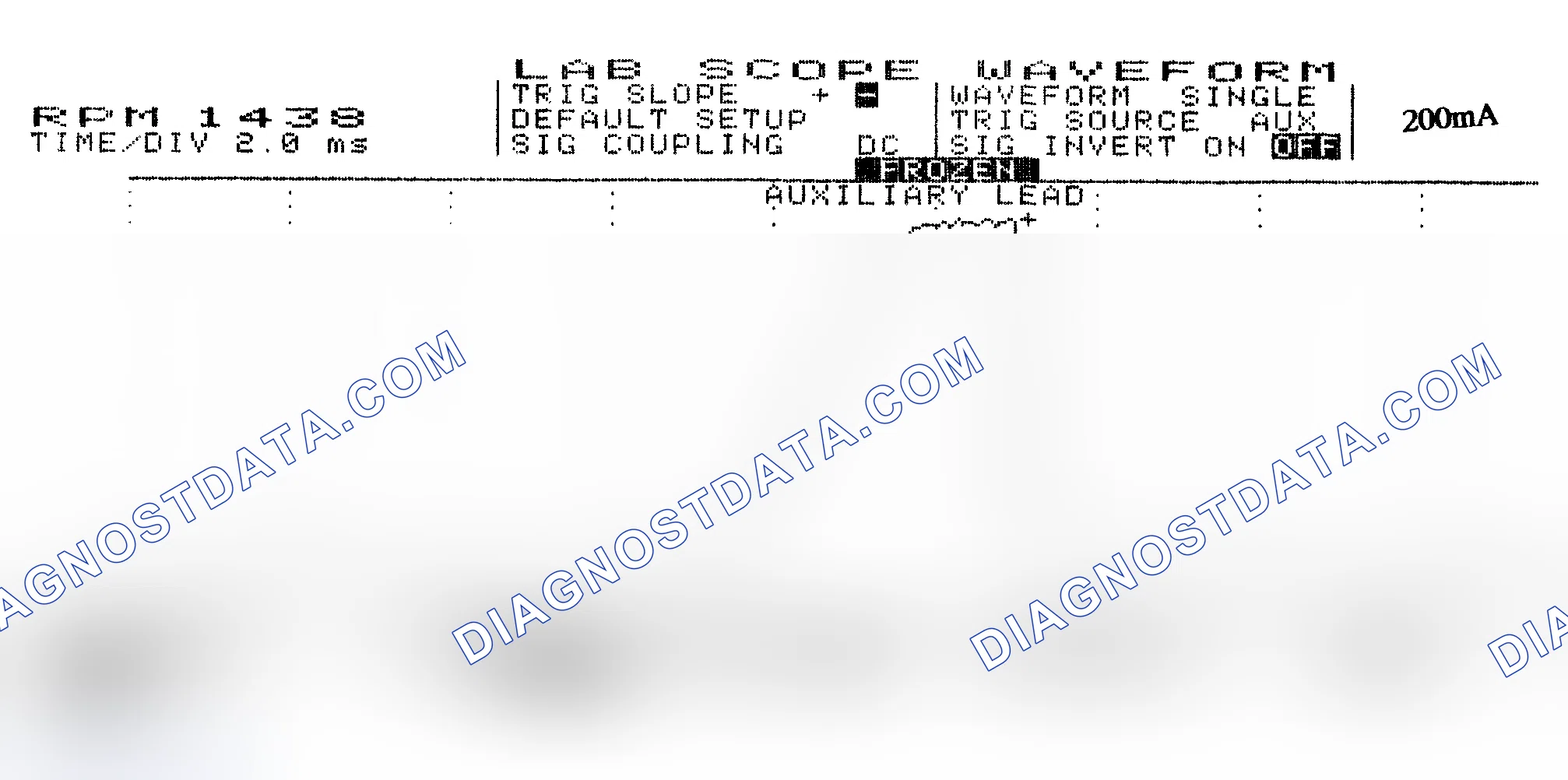 Scheme 15: Single Injector w/Normal Current Flow - Current Pattern