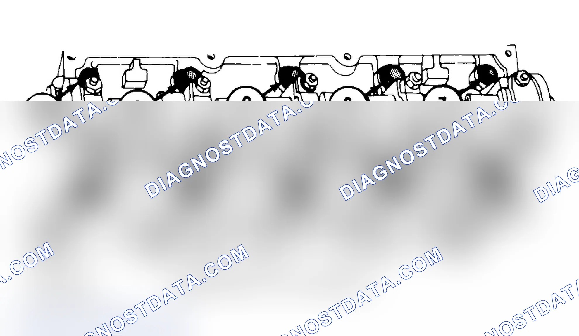 Scheme 3: Typical Cylinder Head Tightening or Loosening Sequence