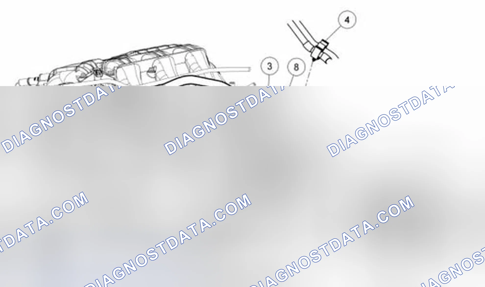 Scheme 488: Valve Cover - LH (View 1 of 2)