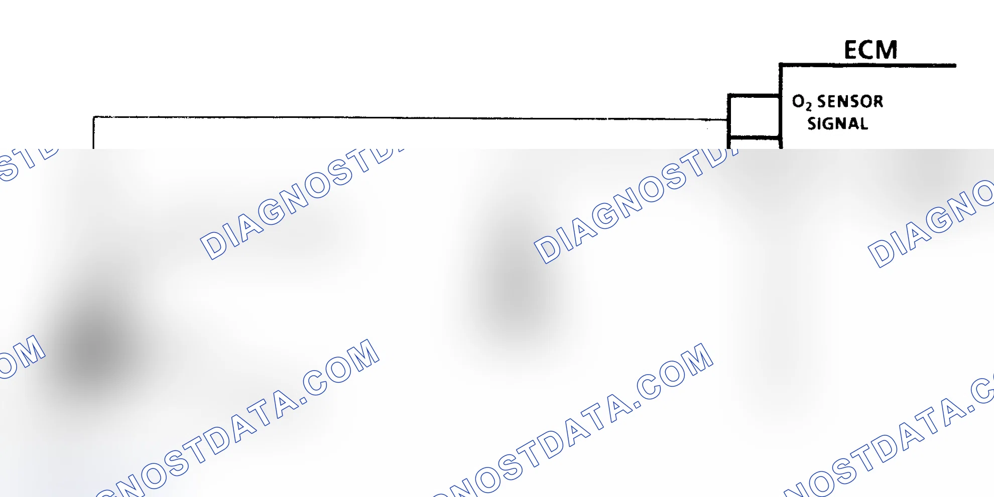 Scheme 6: Code 13 Schematic (Caprice) Open Oxygen Sensor Circuit