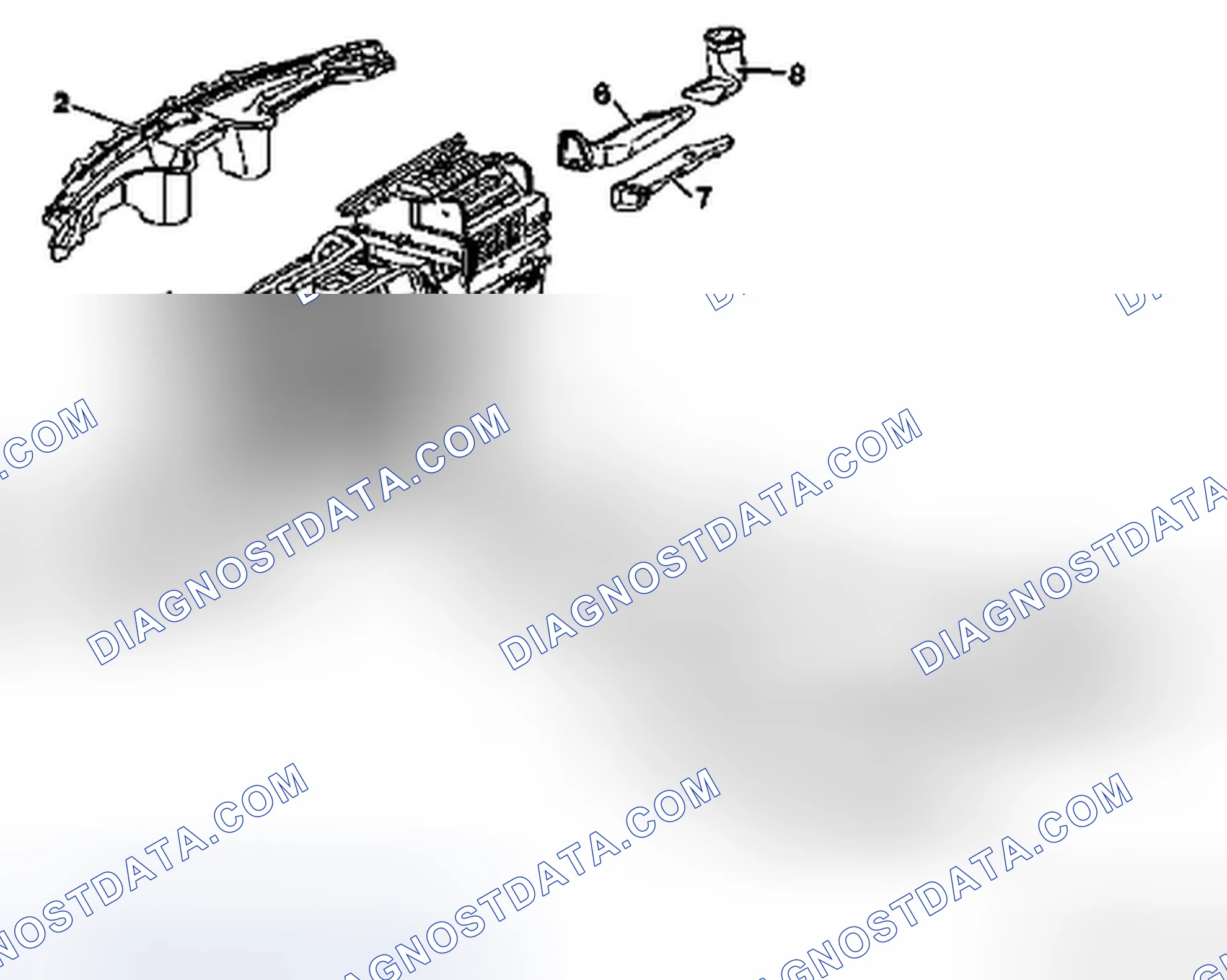 Scheme 8: Air ducts, location - GF83.10-P-2101-01N