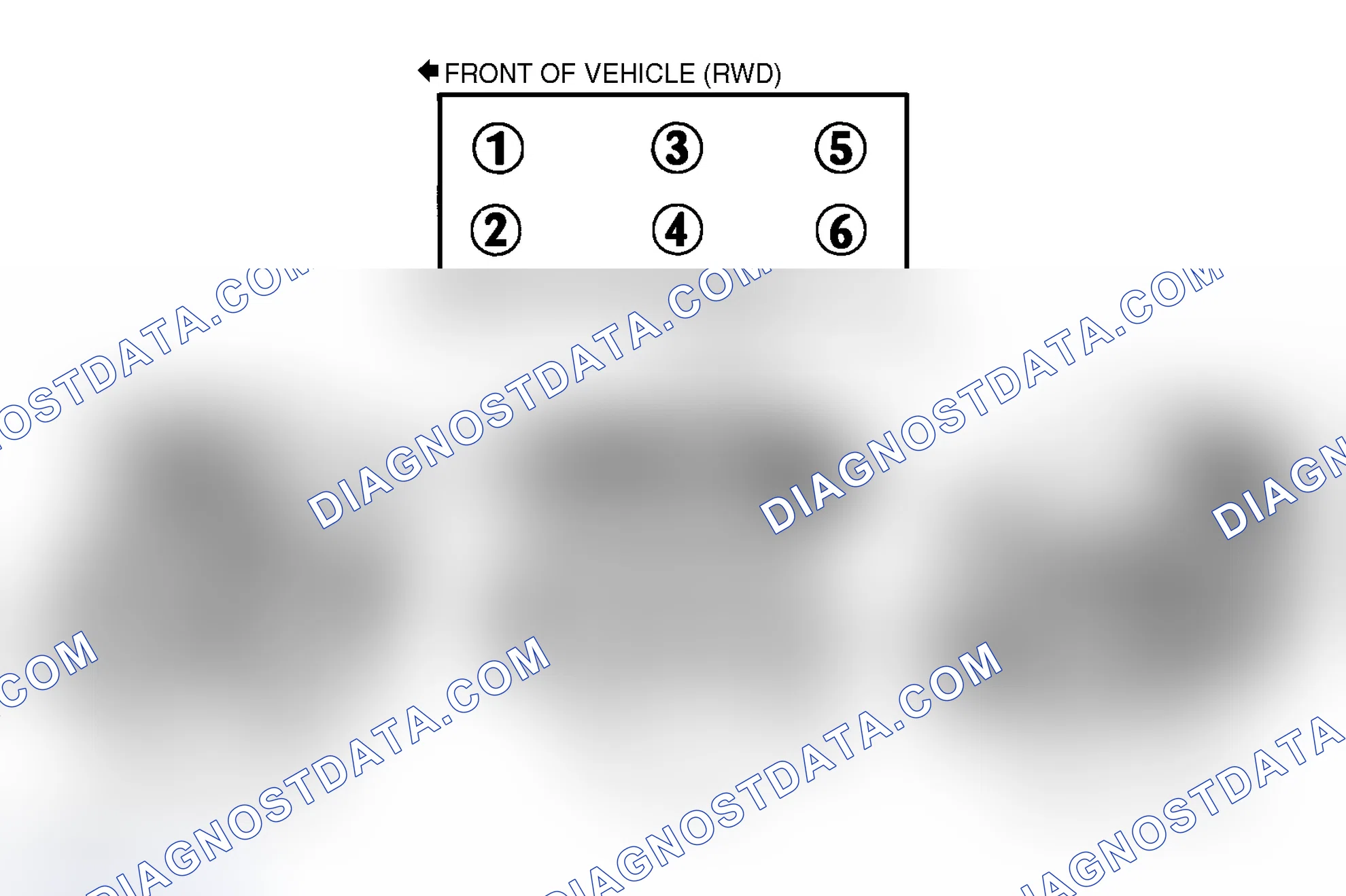 Scheme 1: Firing Order (3.1L & 3.4L)