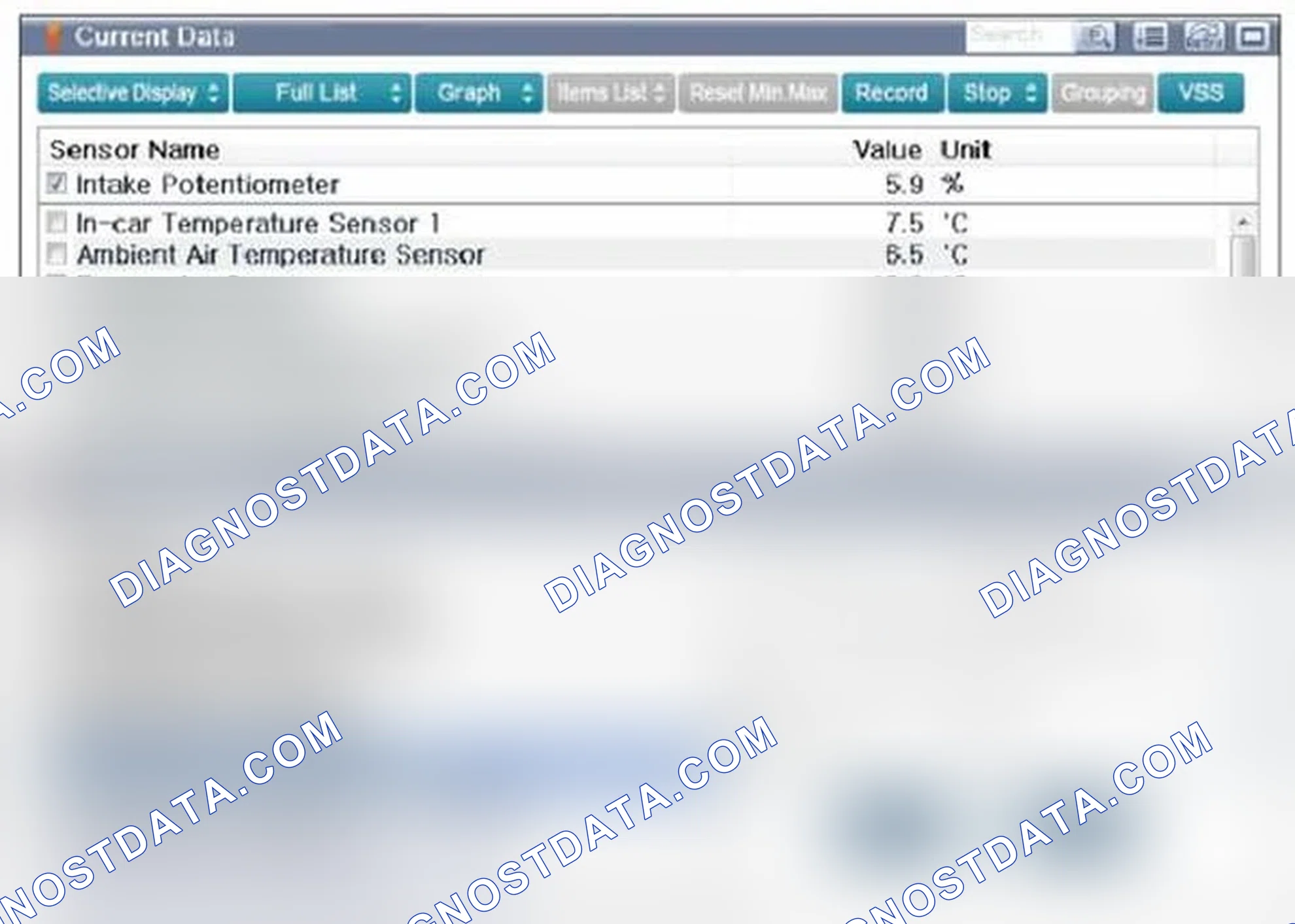 Scheme 86: Monitor GDS data