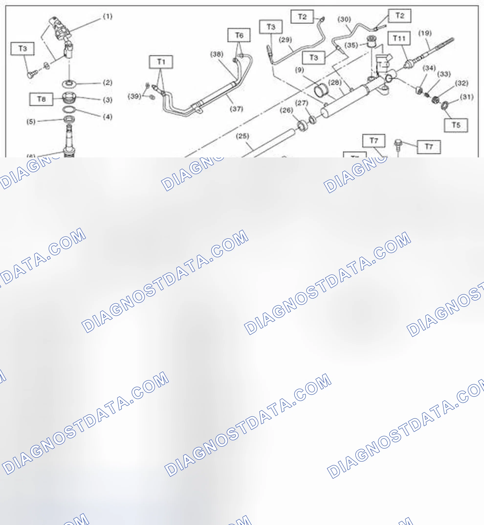 Scheme 19: STEERING GEARBOX