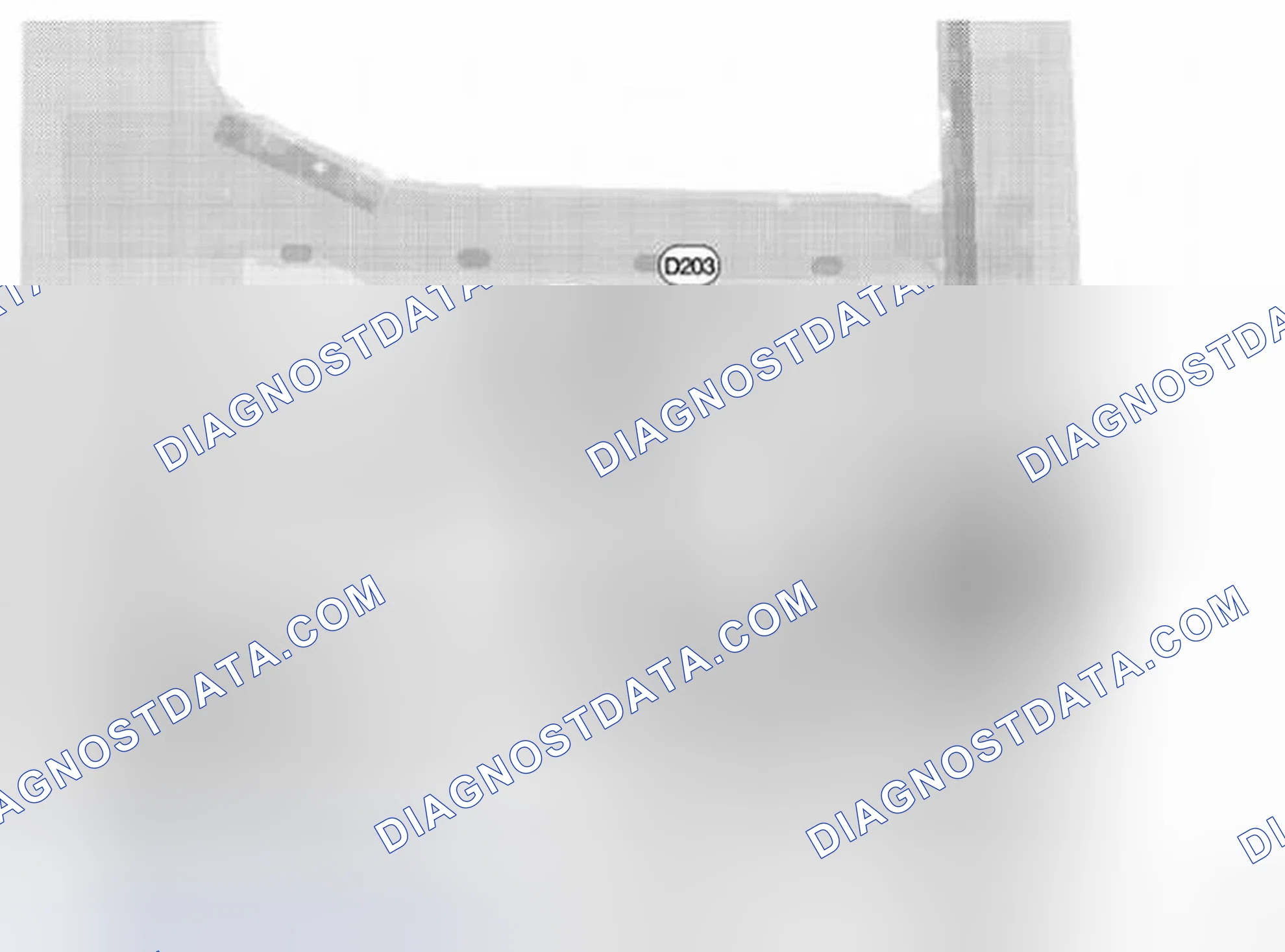 Scheme 62: Identifying Rear Door LH Harness Connectors (CREW CAB Models)