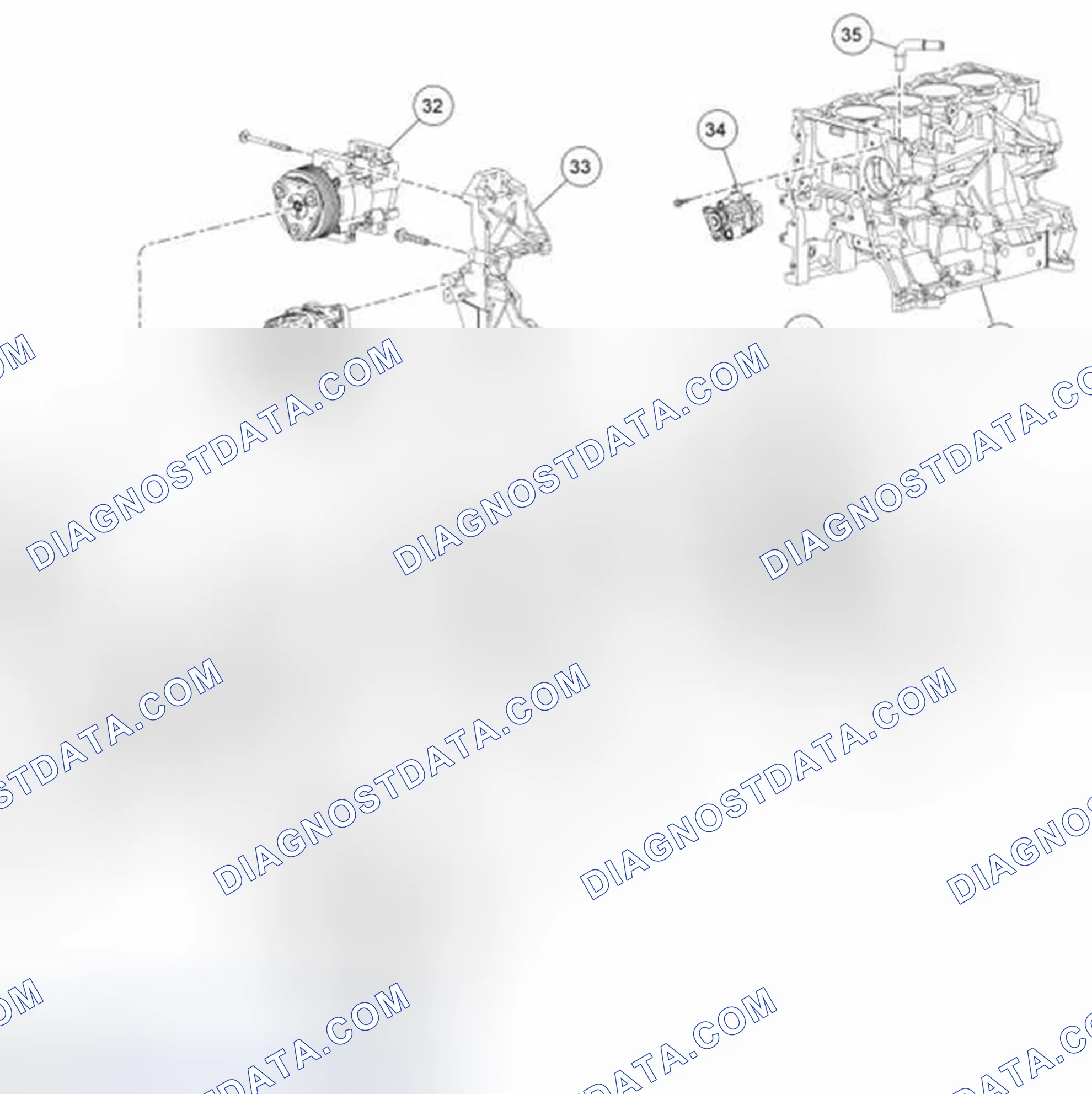 Scheme 211: Engine - Front Engine Block